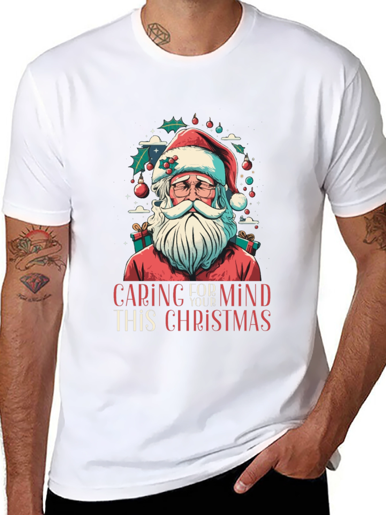 Caring for your Mind This Christmas T-Shirt