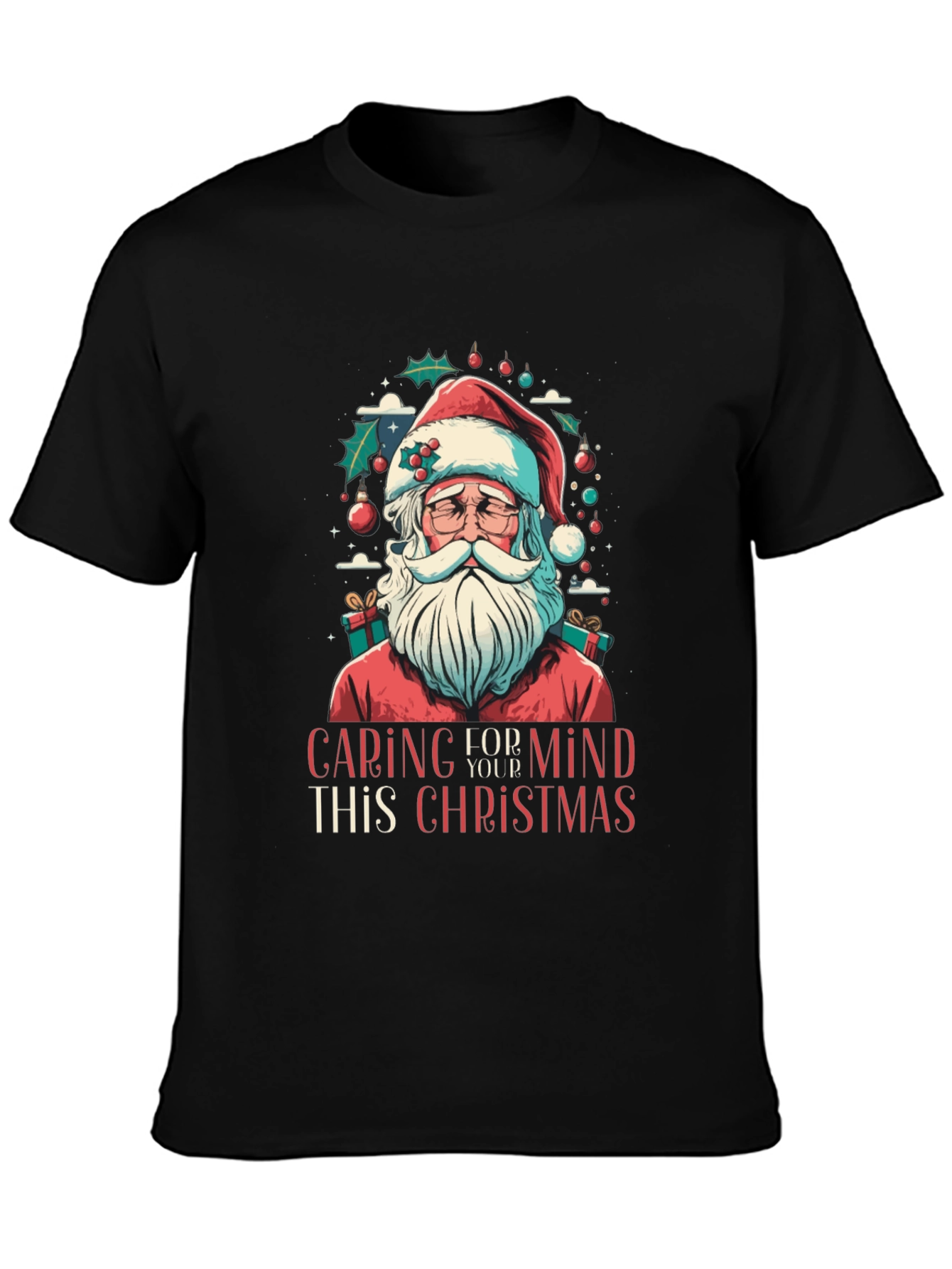 Caring for your Mind This Christmas T-Shirt
