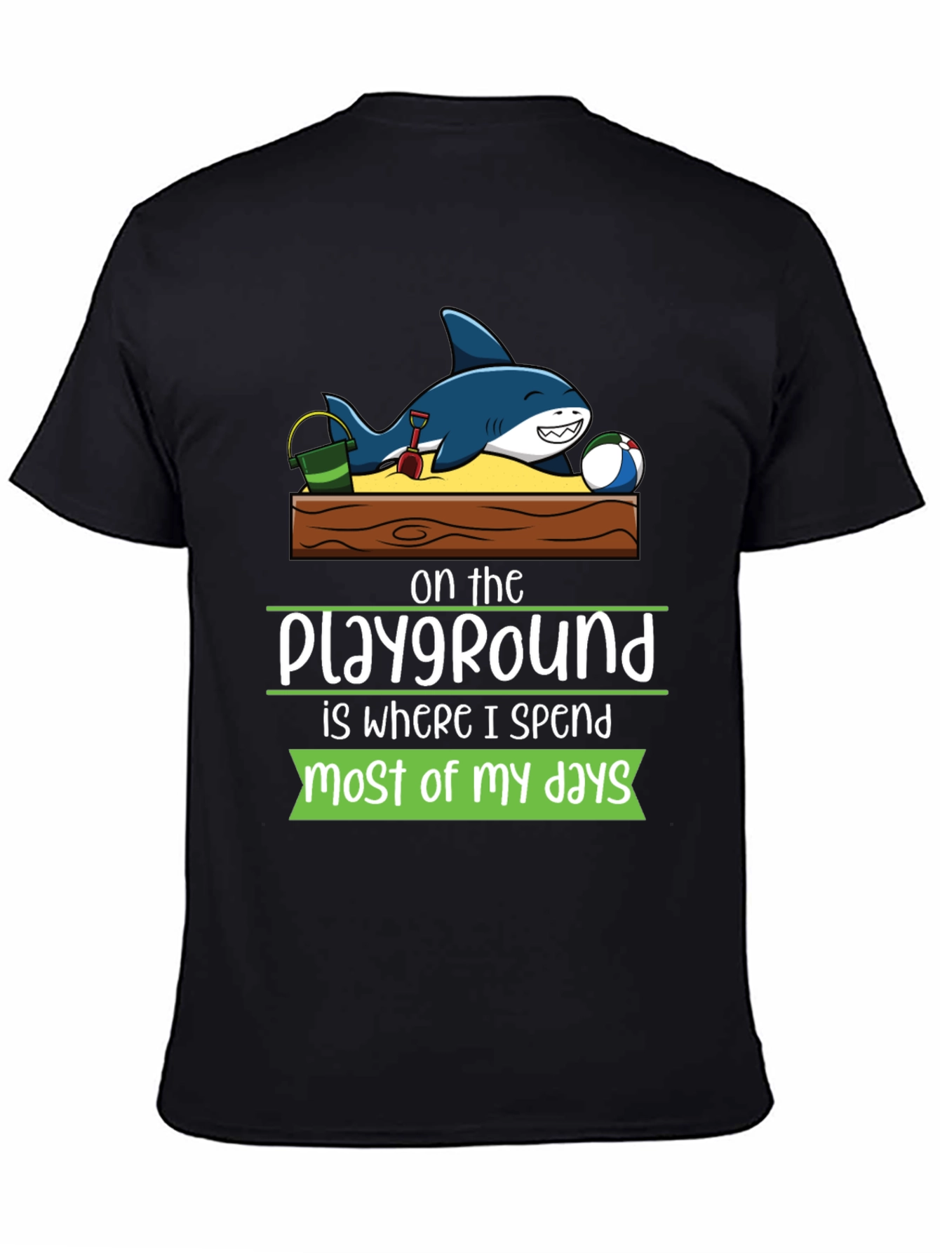 Playground Shark Graphic Tee