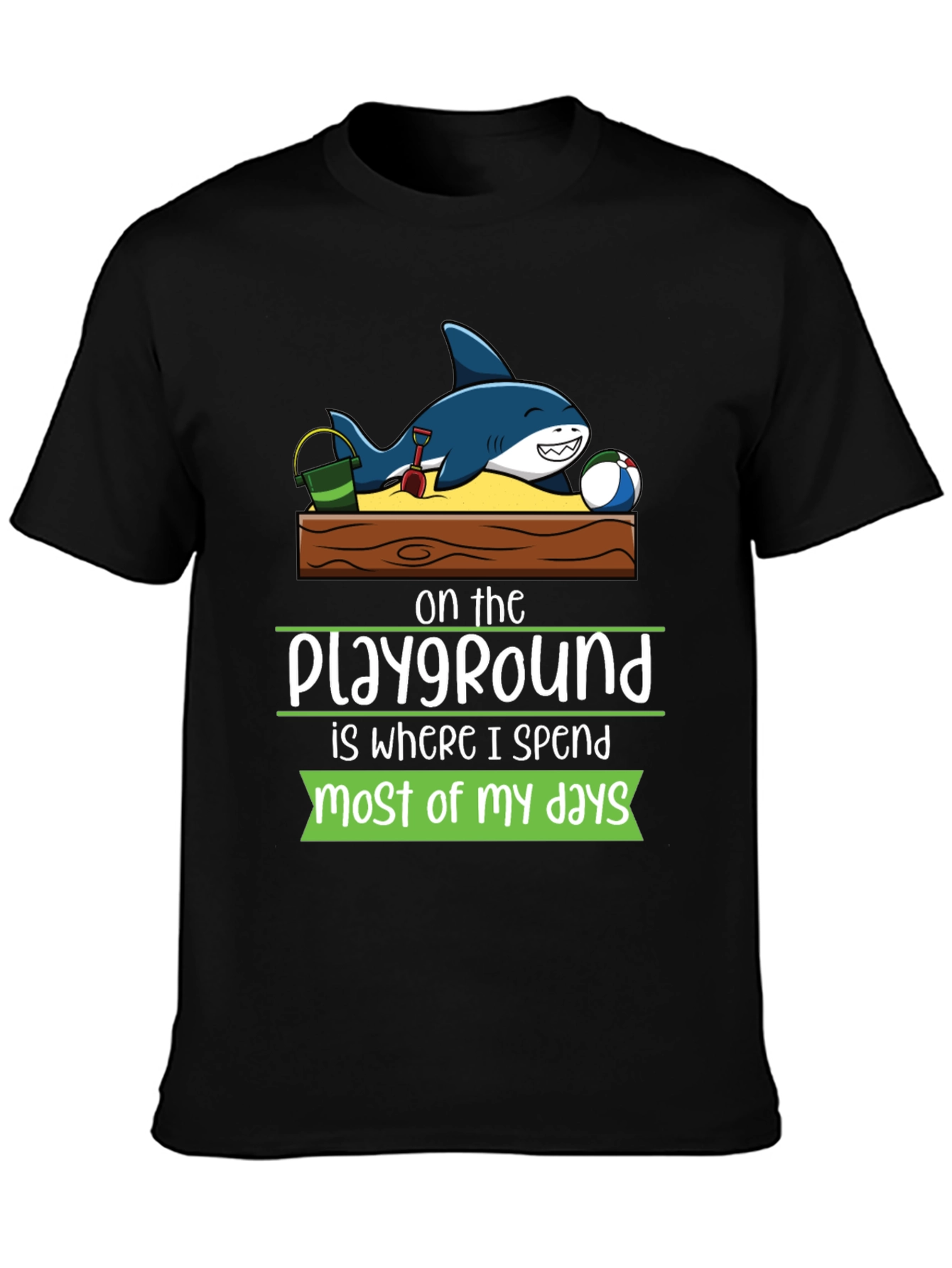 Playground Shark Graphic Tee