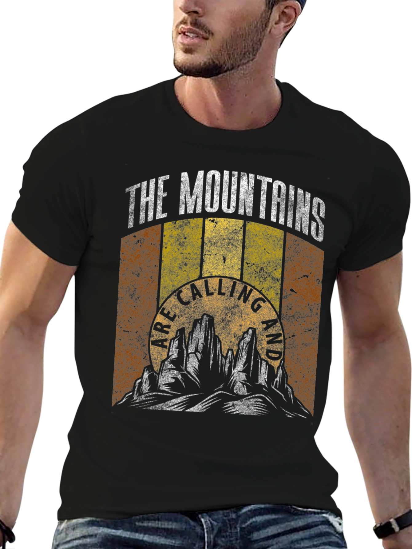 The Mountains Are Calling Graphic Tee