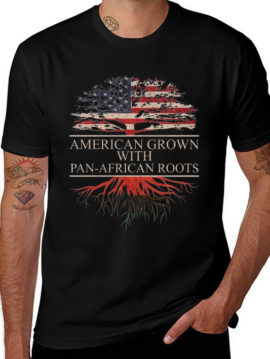 American Grown with Pan-African Roots T-Shirt