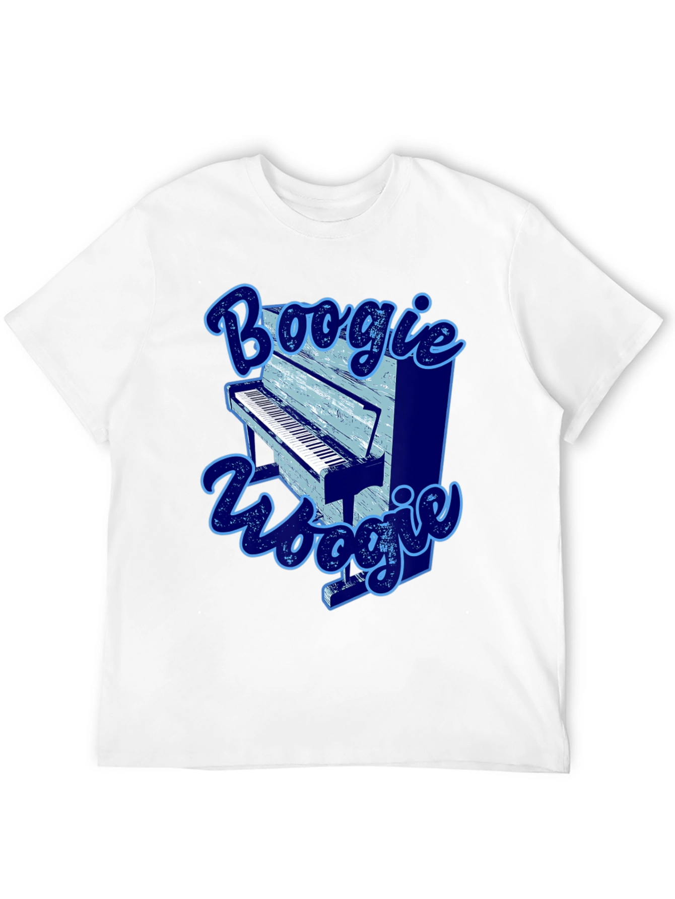 Boogie Woogie Piano Graphic T-Shirt