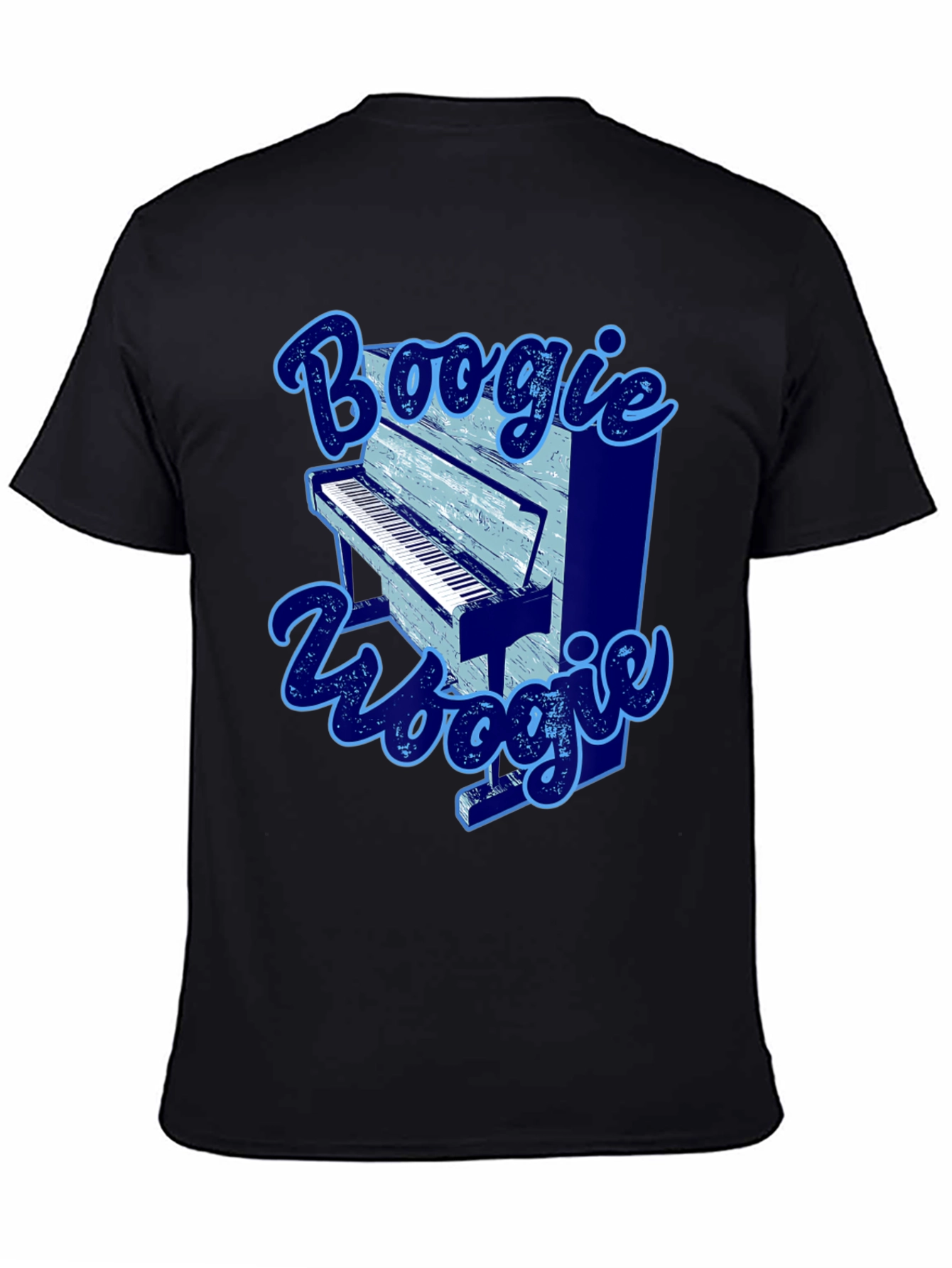 Boogie Woogie Piano Graphic T-Shirt