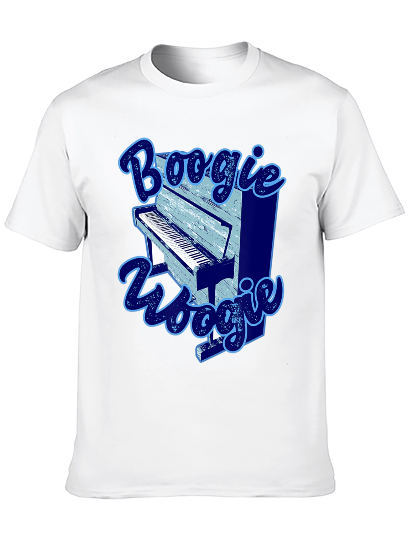Boogie Woogie Piano Graphic T-Shirt