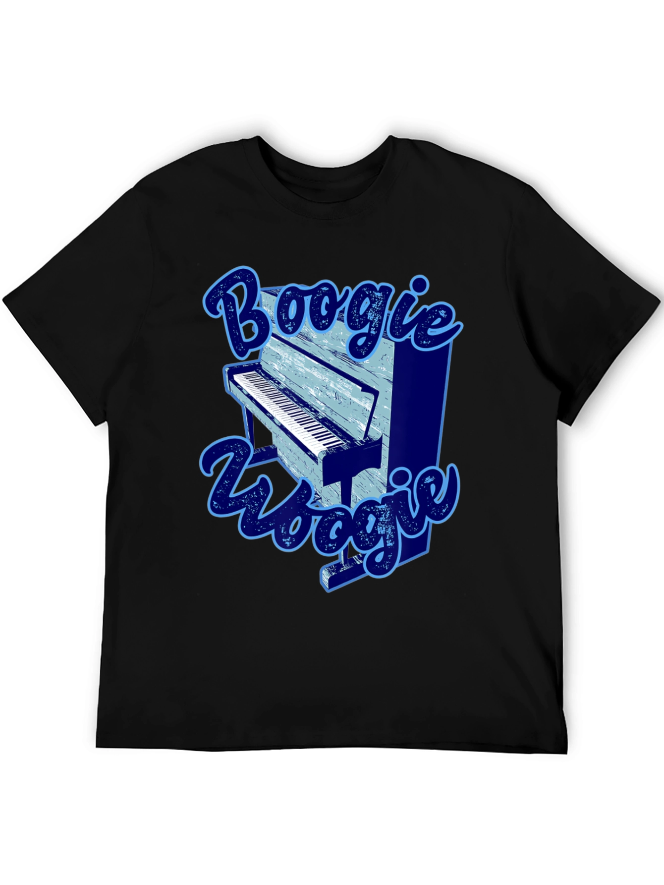 Boogie Woogie Piano Graphic T-Shirt
