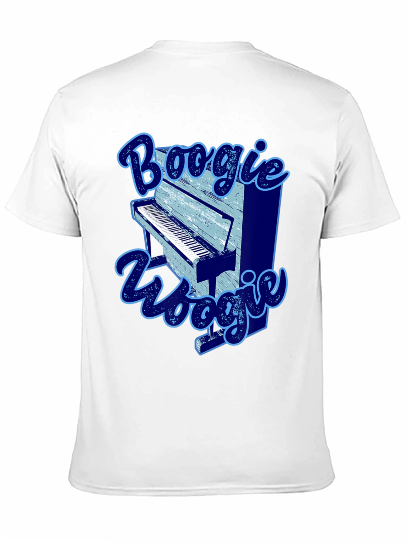 Boogie Woogie Piano Graphic T-Shirt