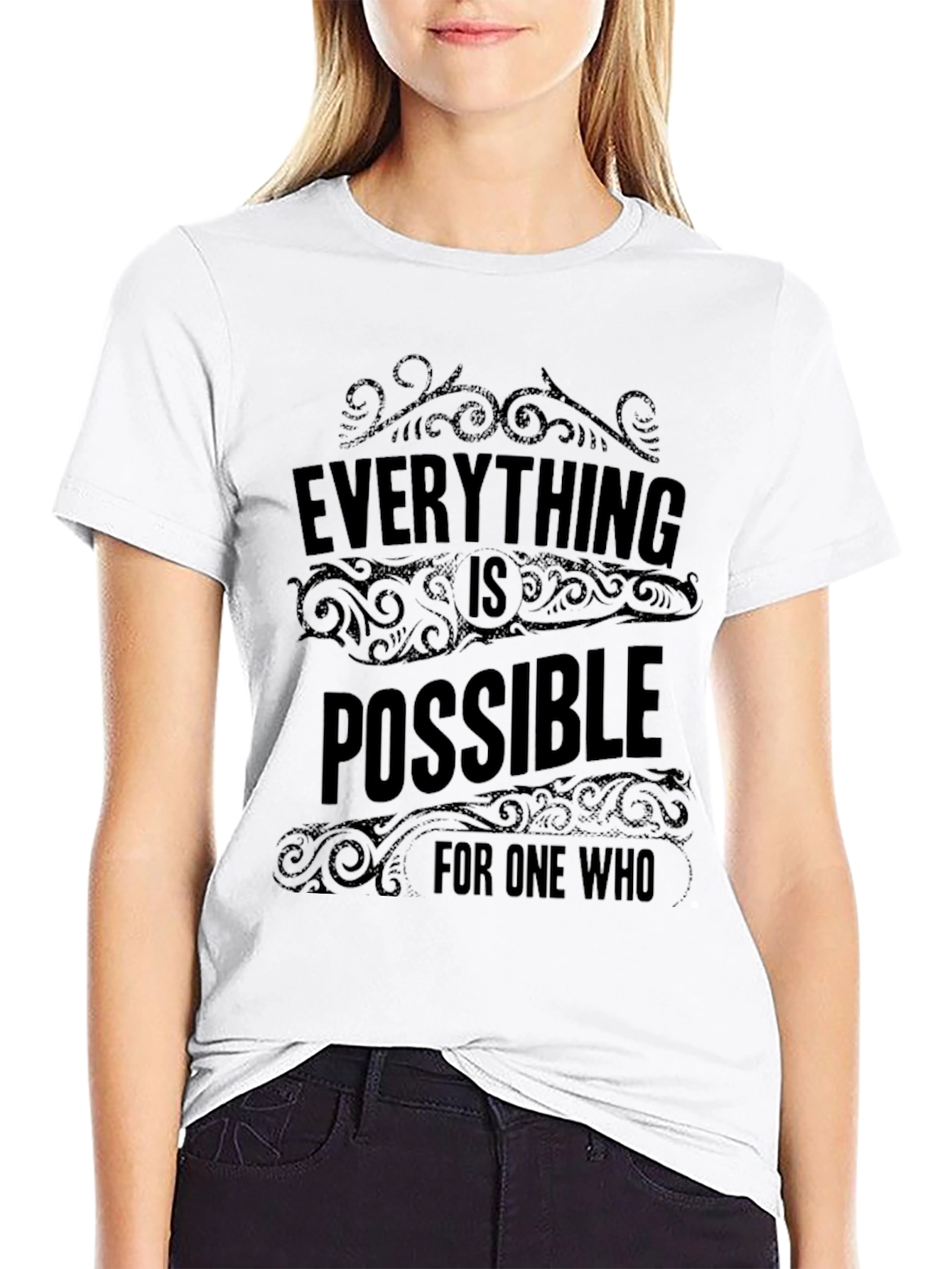 Everything is Possible T-Shirt - Inspirational Design