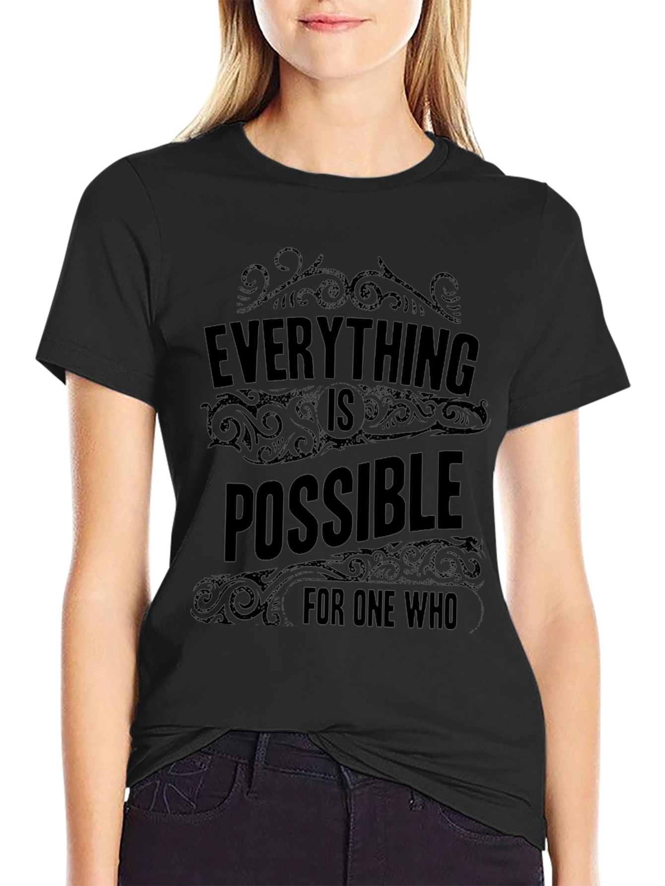 Everything is Possible T-Shirt - Inspirational Design