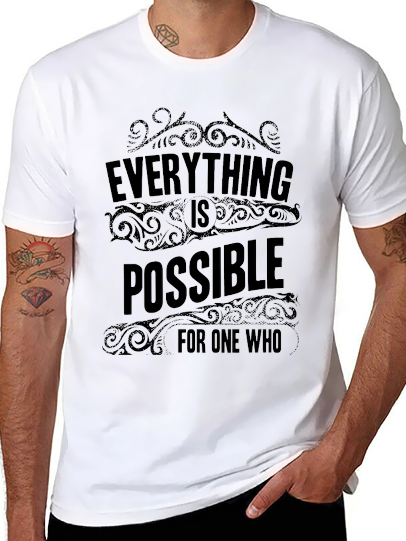 Everything is Possible T-Shirt - Inspirational Design