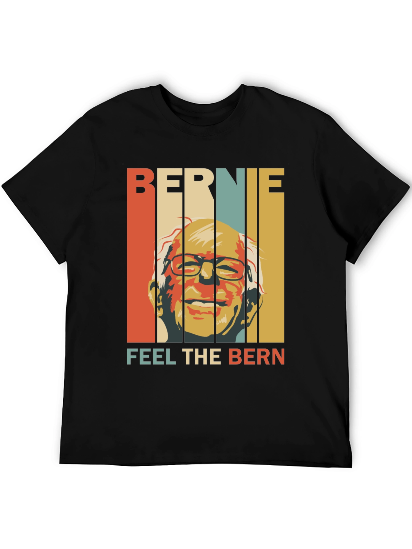 Bernie Feel the Bern Retro T-Shirt