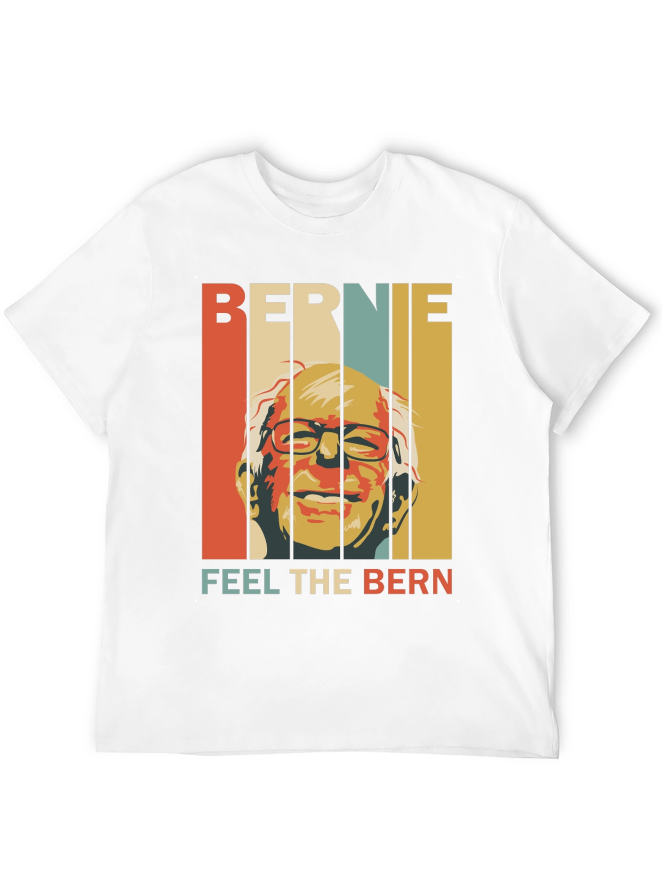 Bernie Feel the Bern Retro T-Shirt