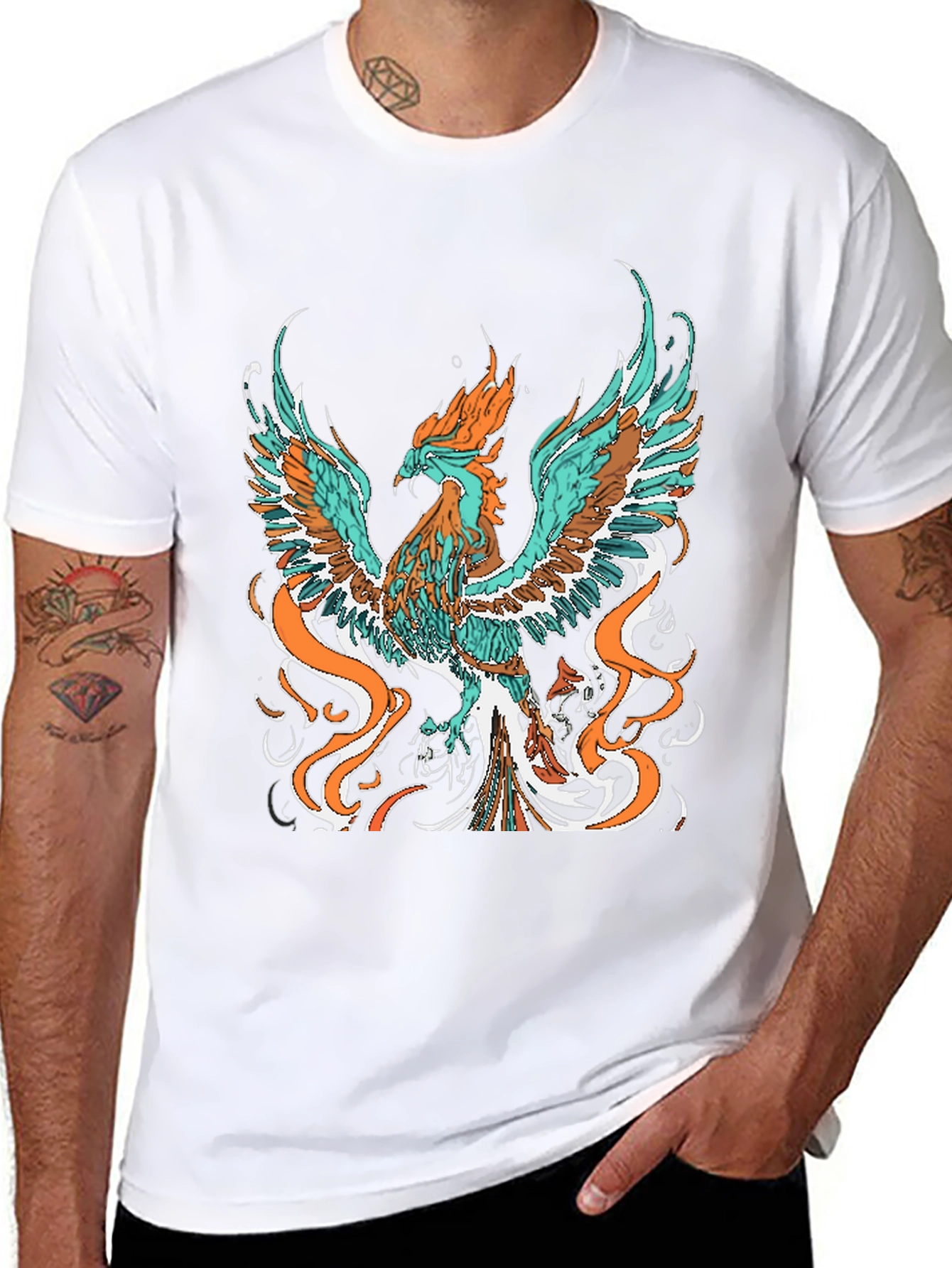 Phoenix Graphic Tee - Bold & Stylish