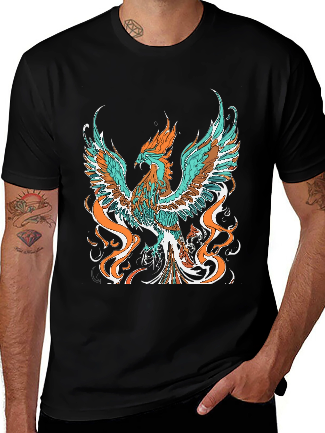 Phoenix Graphic Tee - Bold & Stylish