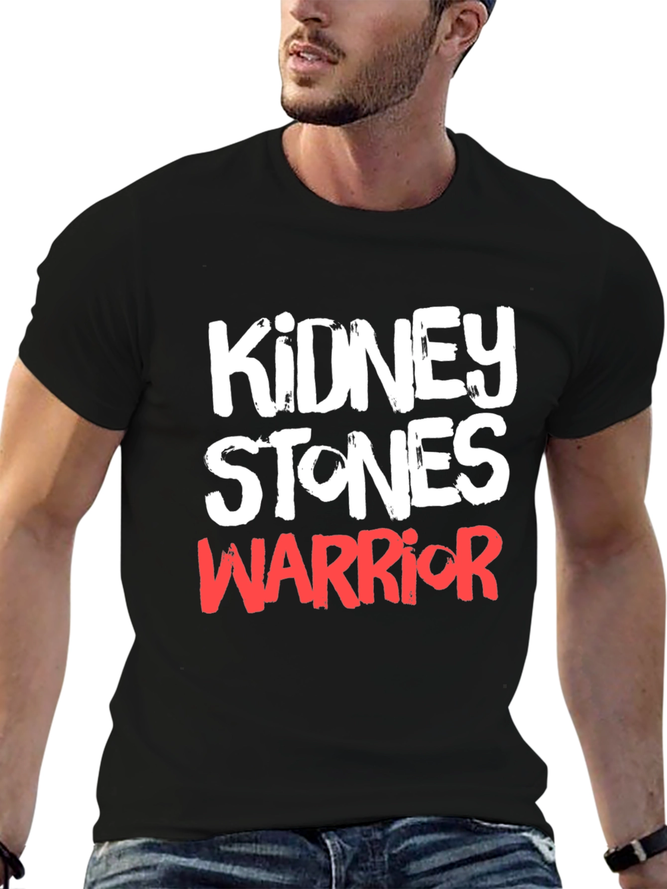 Kidney Stones Warrior Graphic T-Shirt