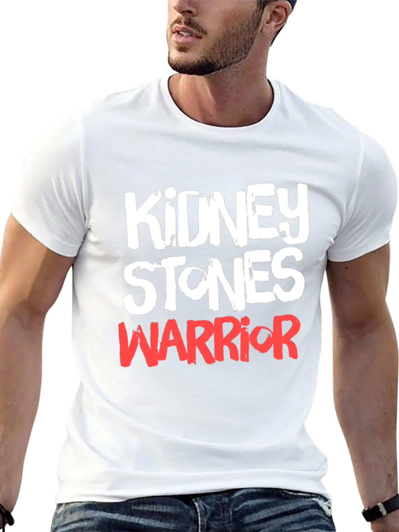 Kidney Stones Warrior Graphic T-Shirt