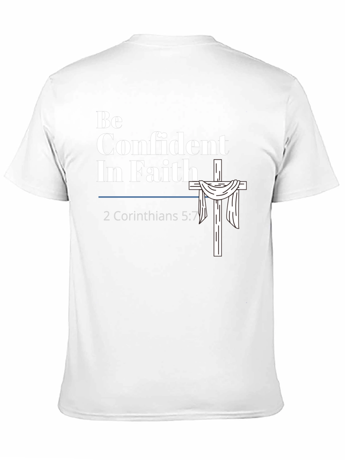 Confident In Faith Christian T-Shirt
