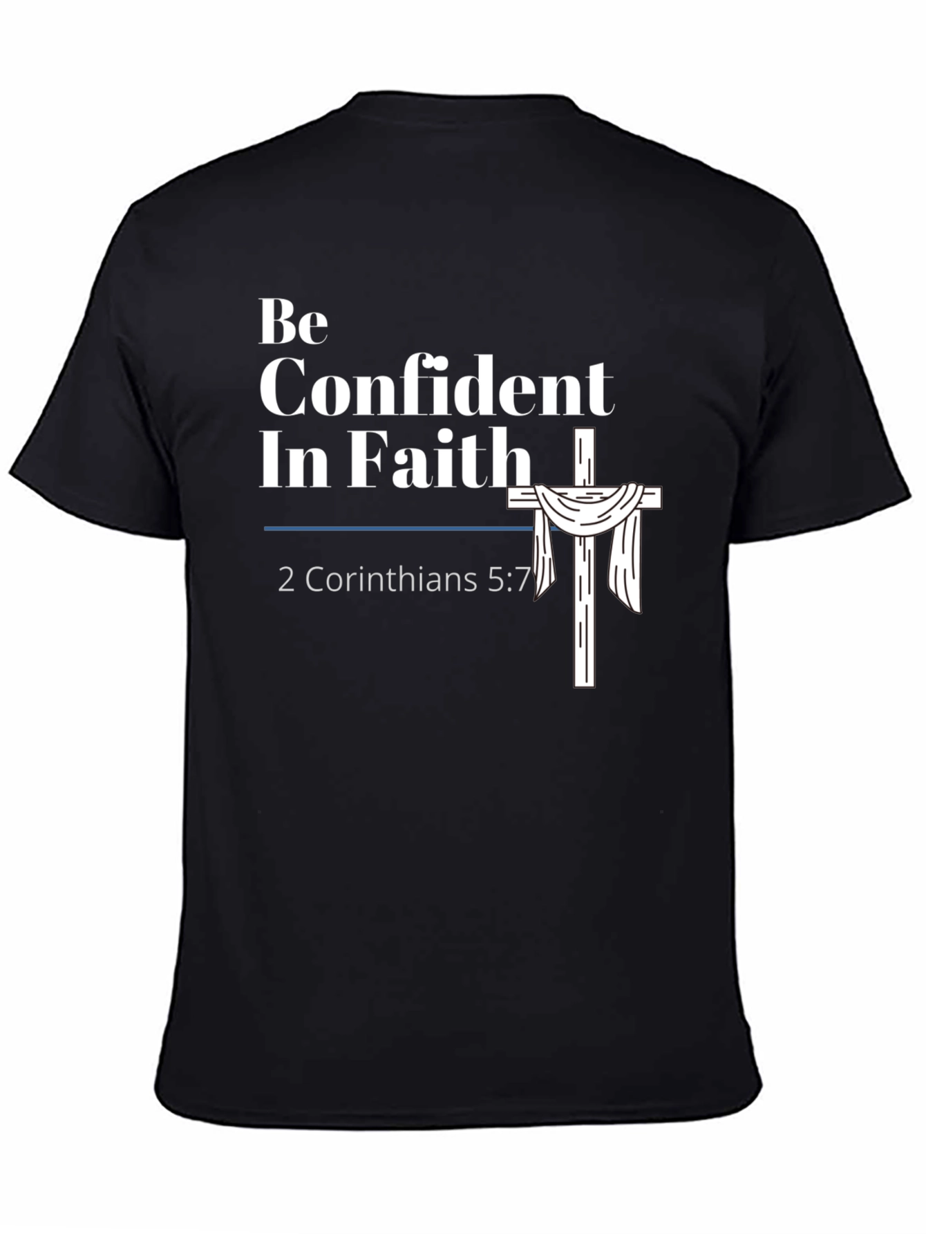 Confident In Faith Christian T-Shirt
