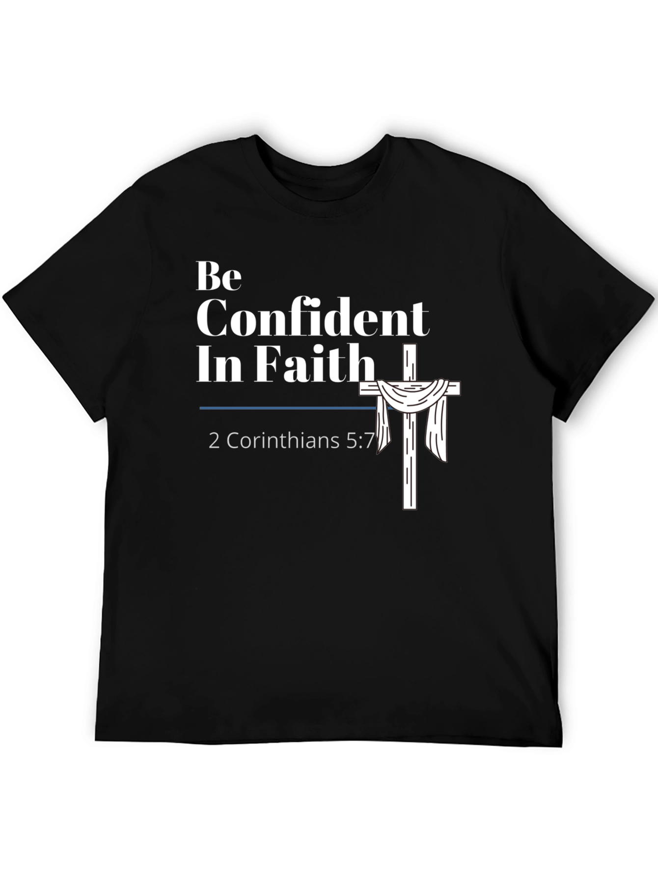 Confident In Faith Christian T-Shirt