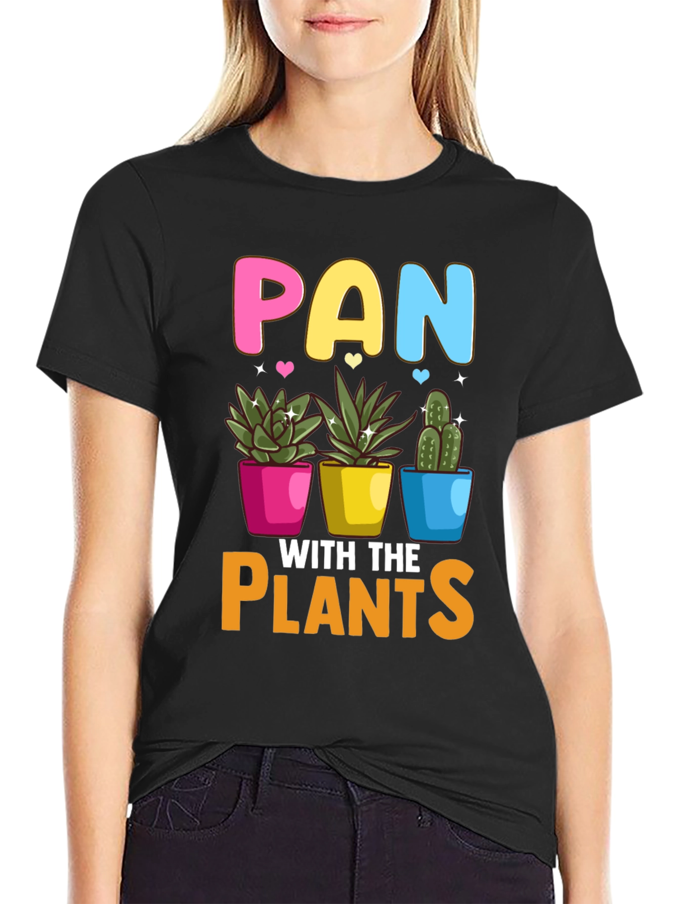 Pan with the Plants T-Shirt - LGBTQ Pride