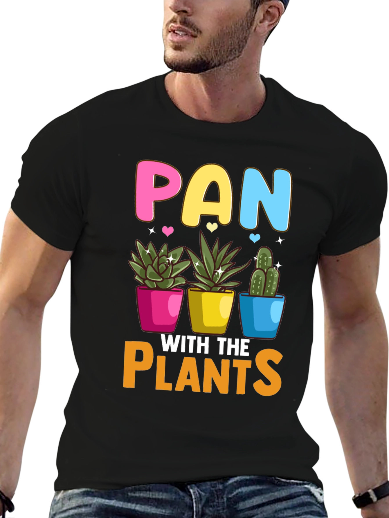 Pan with the Plants T-Shirt - LGBTQ Pride