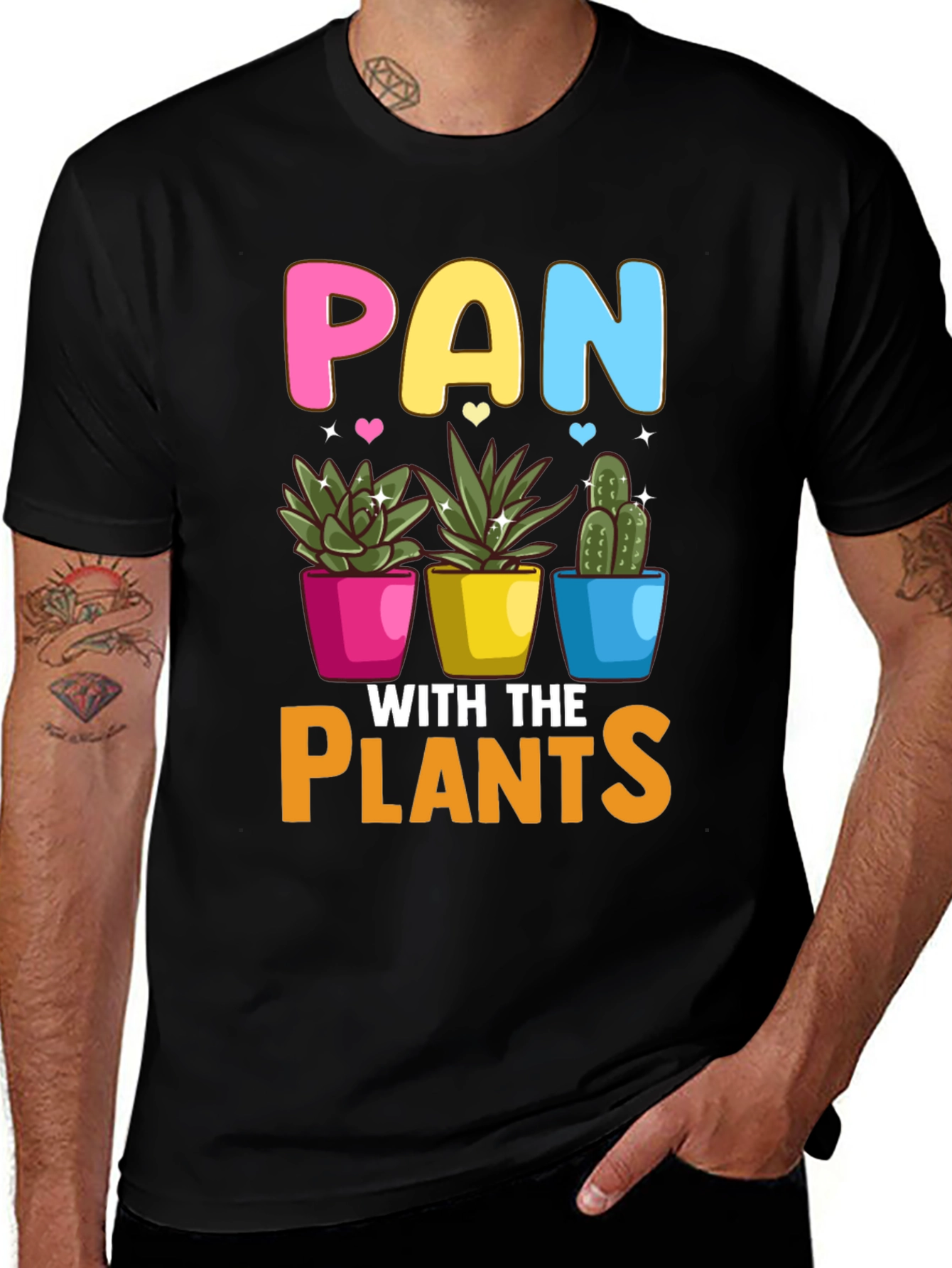 Pan with the Plants T-Shirt - LGBTQ Pride
