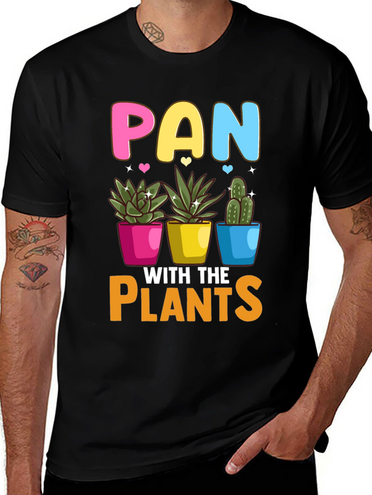 Pan with the Plants T-Shirt - LGBTQ Pride