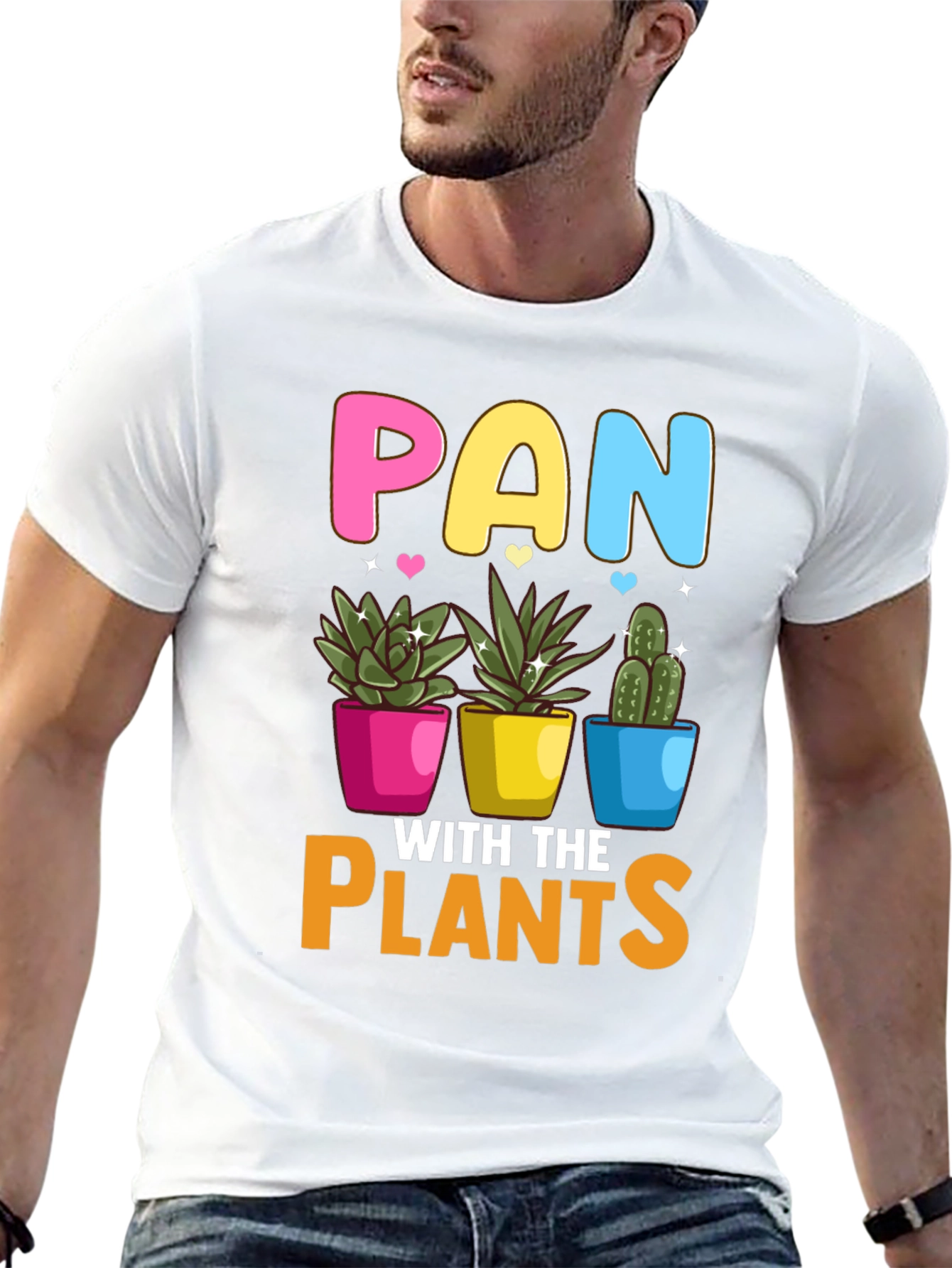 Pan with the Plants T-Shirt - LGBTQ Pride