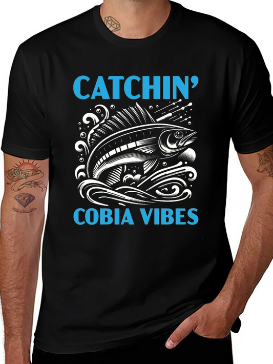 Catchin Cobia Vibes Graphic Tee