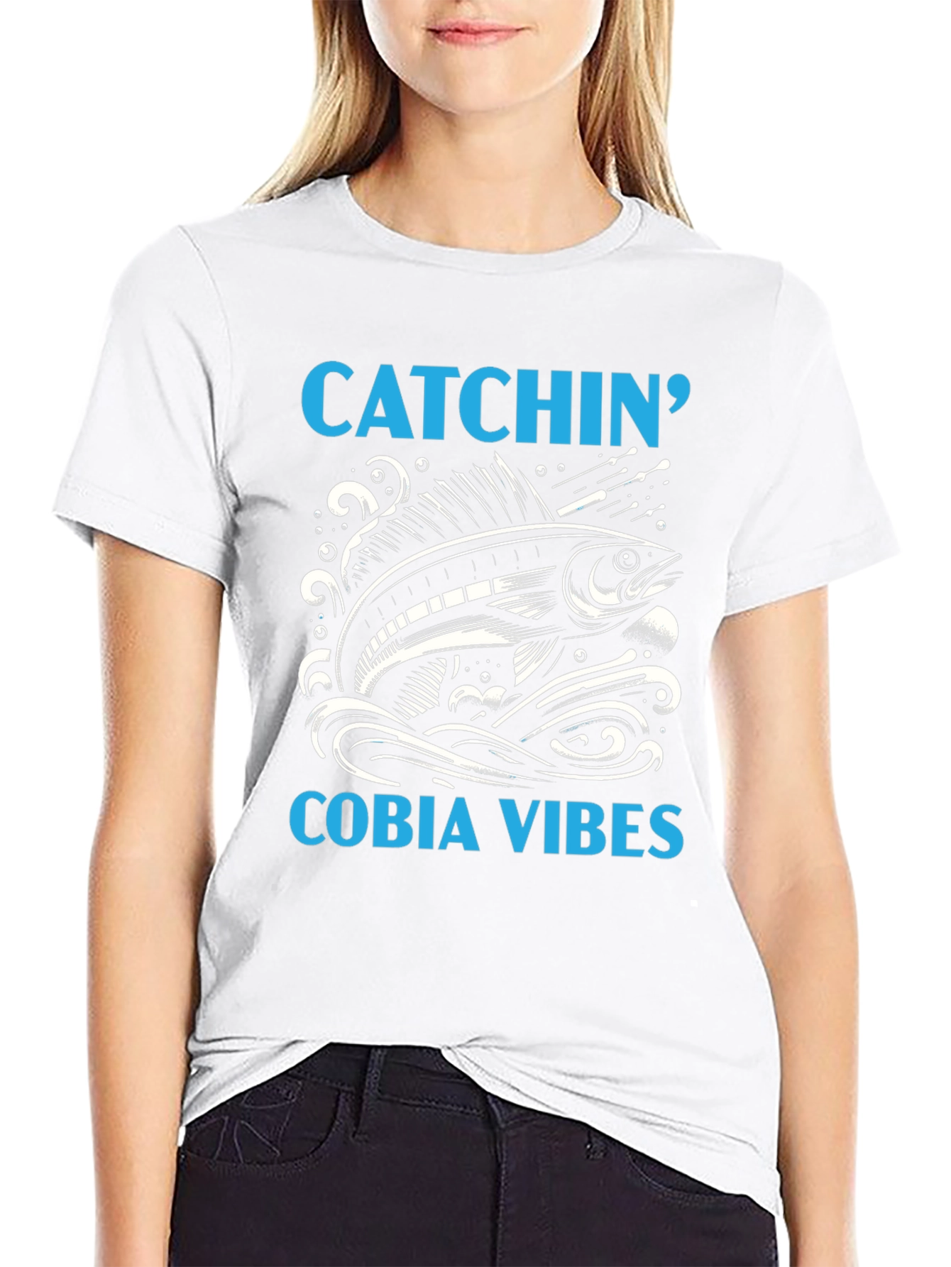 Catchin Cobia Vibes Graphic Tee