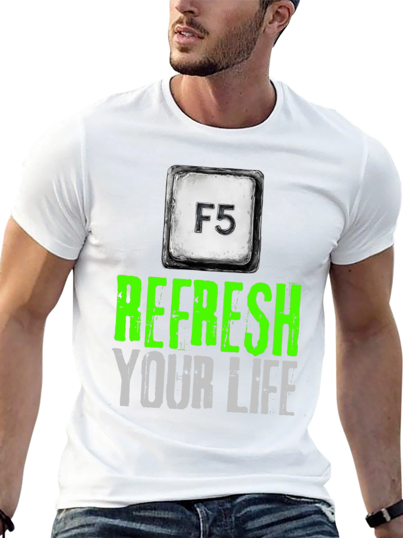 Refresh Your Life T-Shirt - F5 Key Design