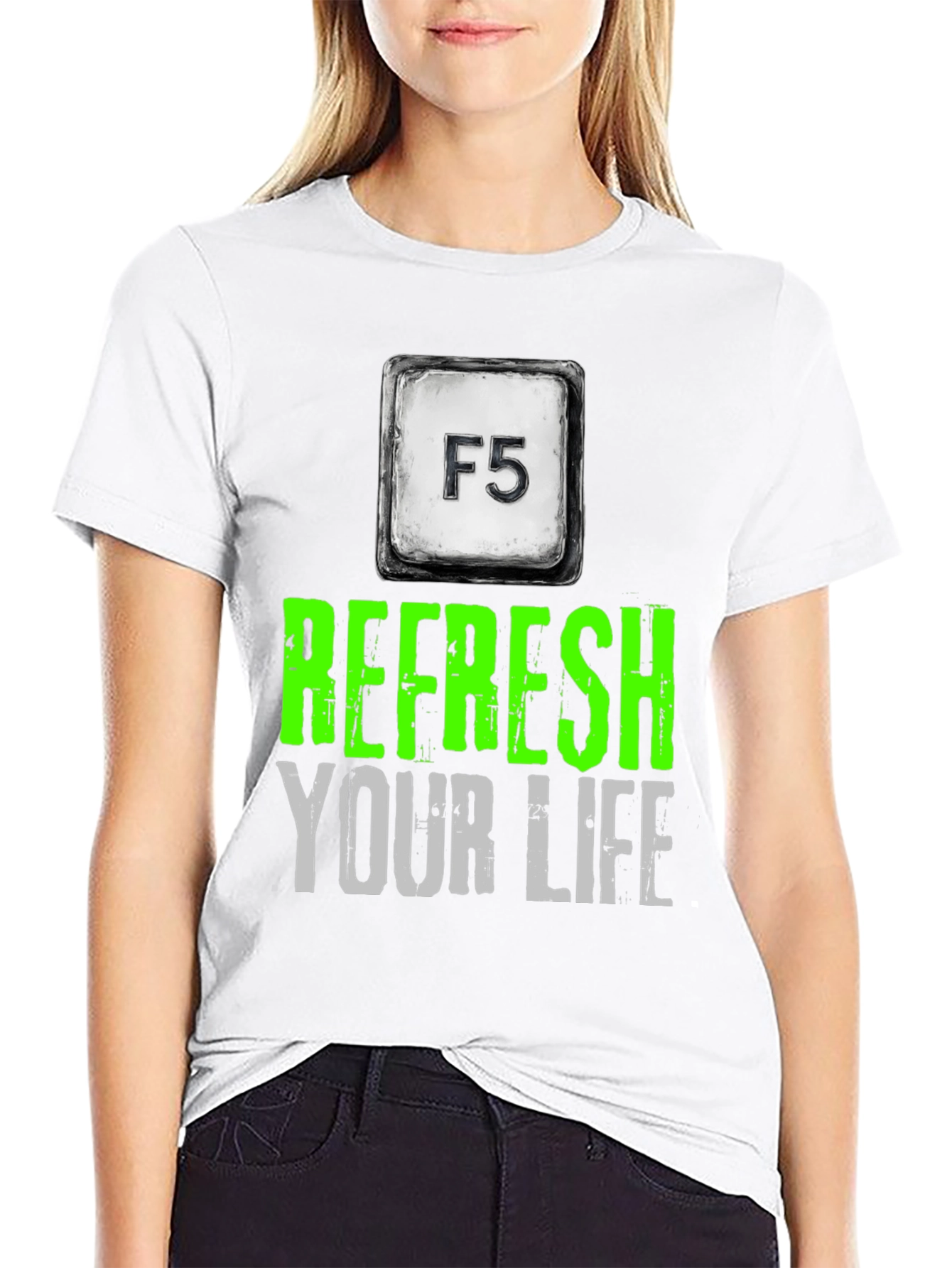 Refresh Your Life T-Shirt - F5 Key Design