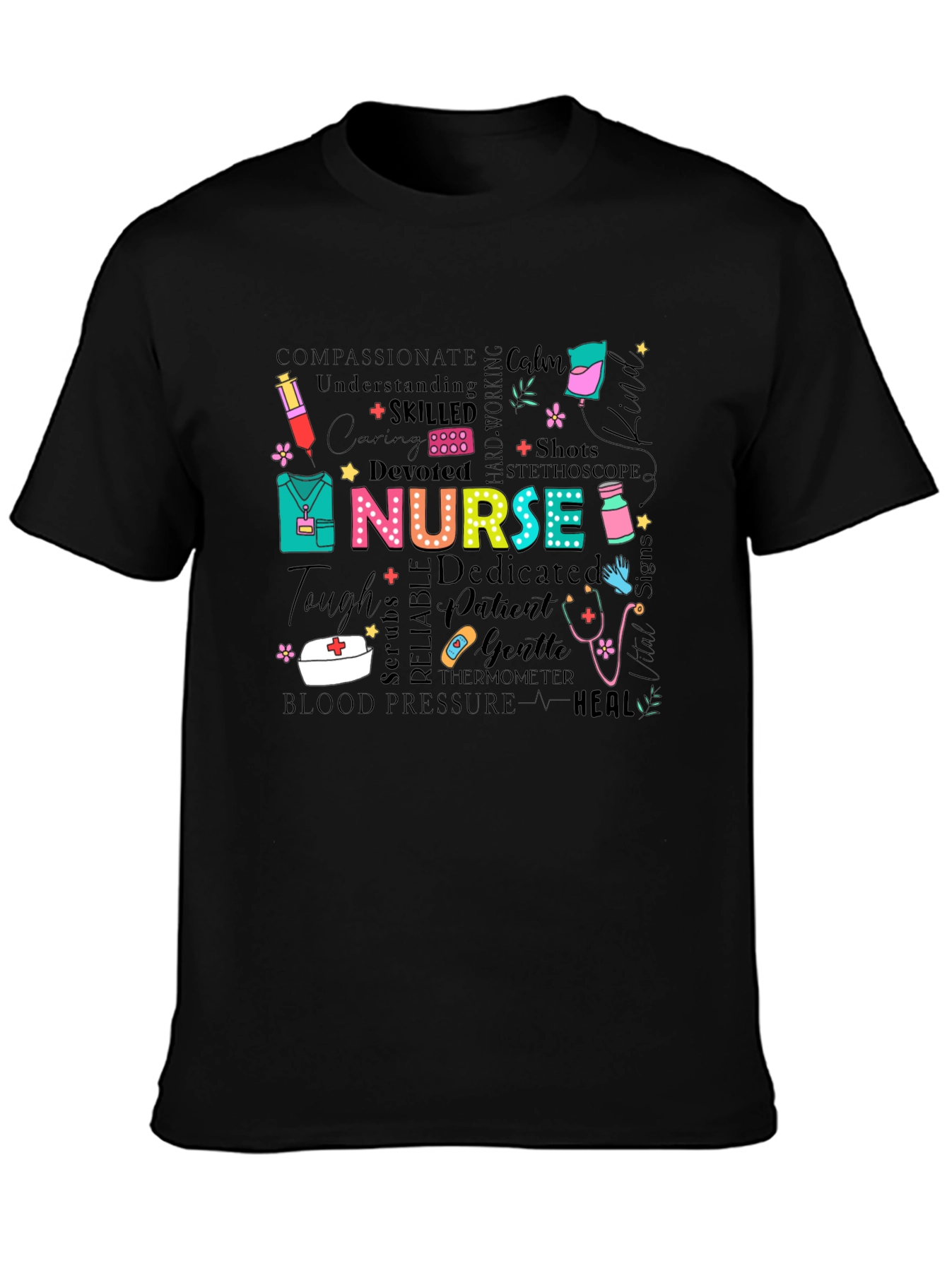 Nurse Graphic T-Shirt - Medical Professional Apparel