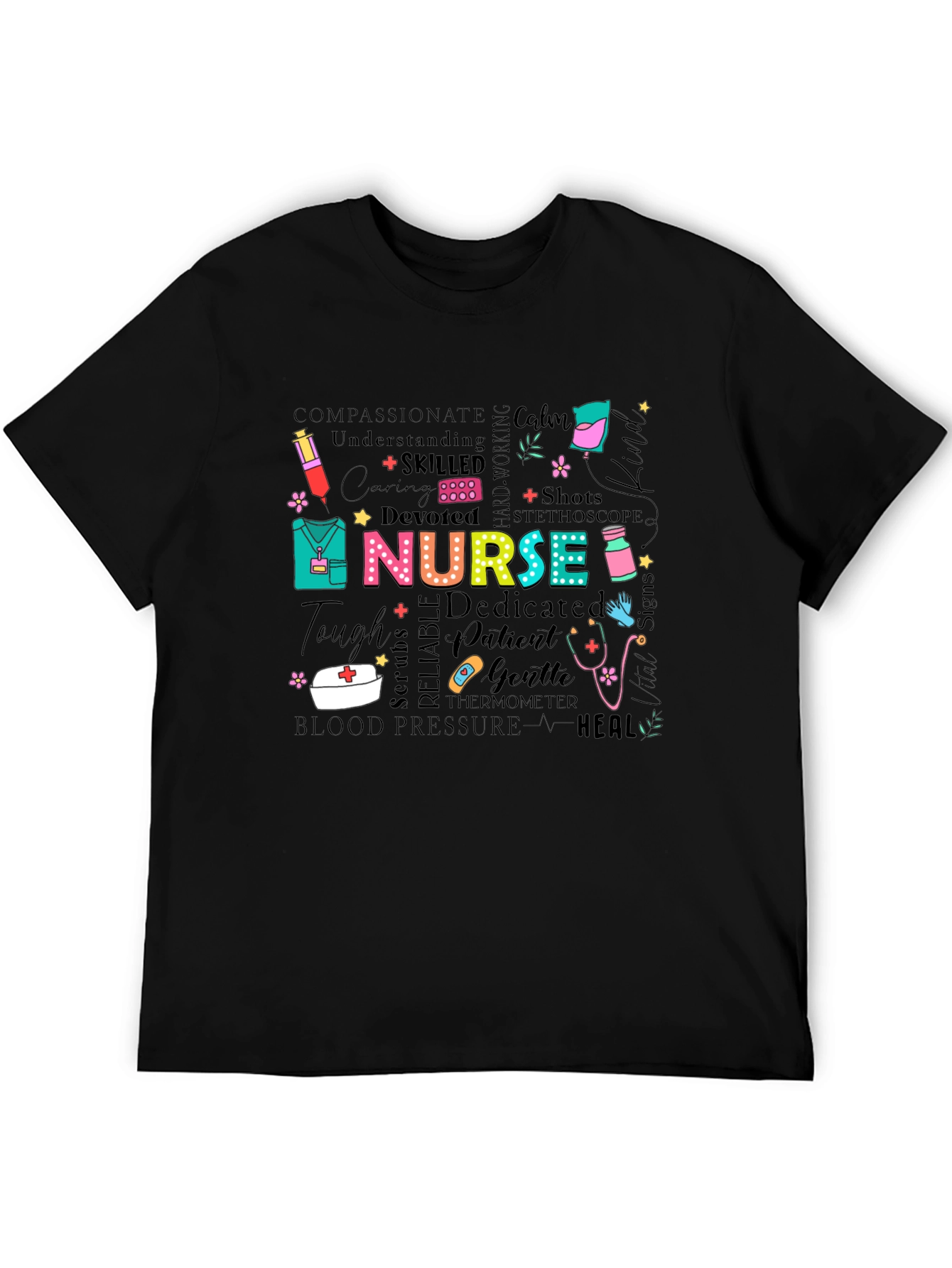 Nurse Graphic T-Shirt - Medical Professional Apparel