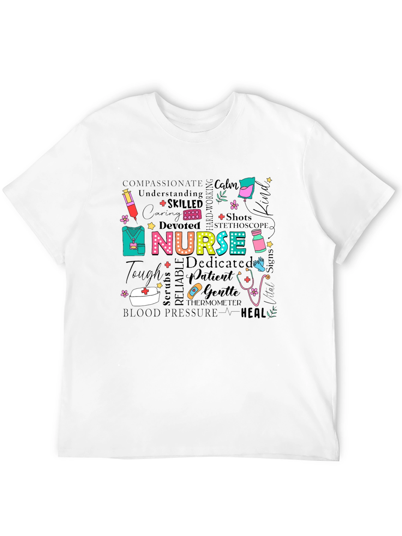 Nurse Graphic T-Shirt - Medical Professional Apparel
