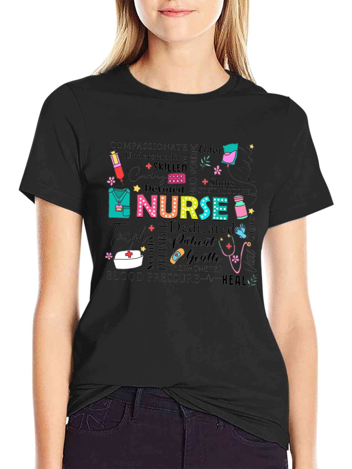 Nurse Graphic T-Shirt - Medical Professional Apparel