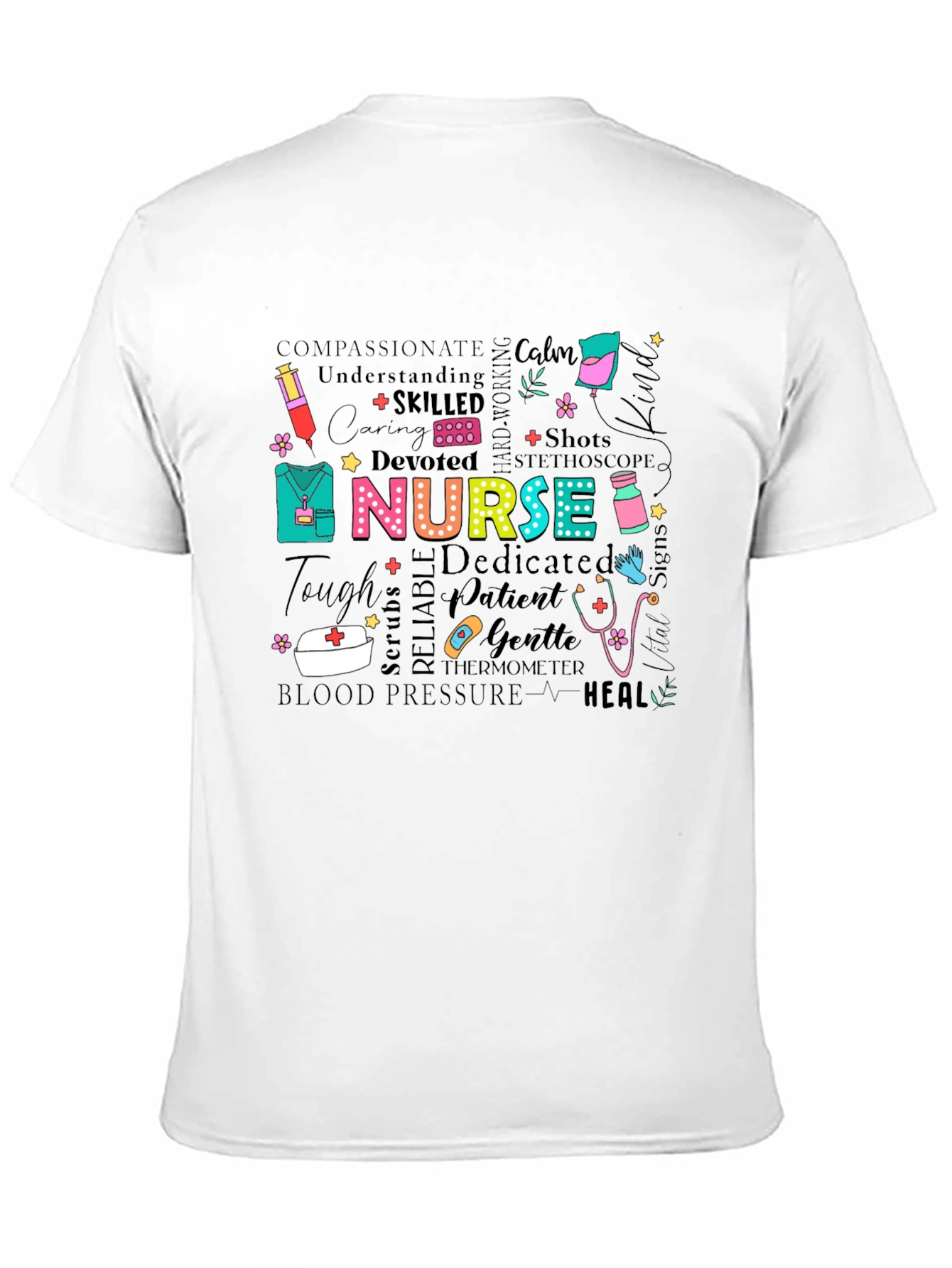 Nurse Graphic T-Shirt - Medical Professional Apparel
