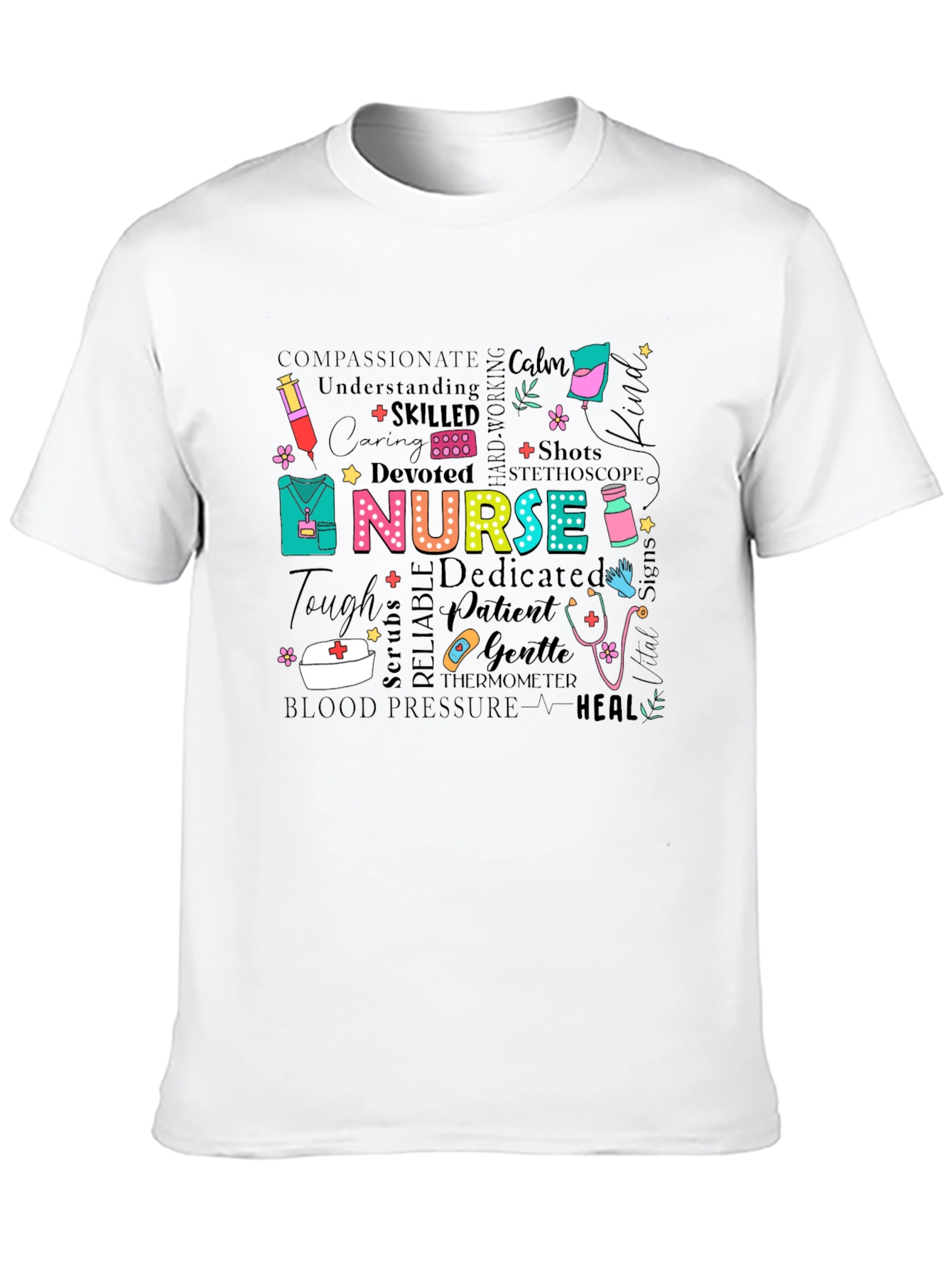 Nurse Graphic T-Shirt - Medical Professional Apparel