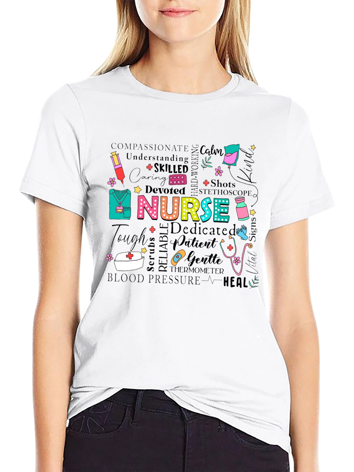 Nurse Graphic T-Shirt - Medical Professional Apparel