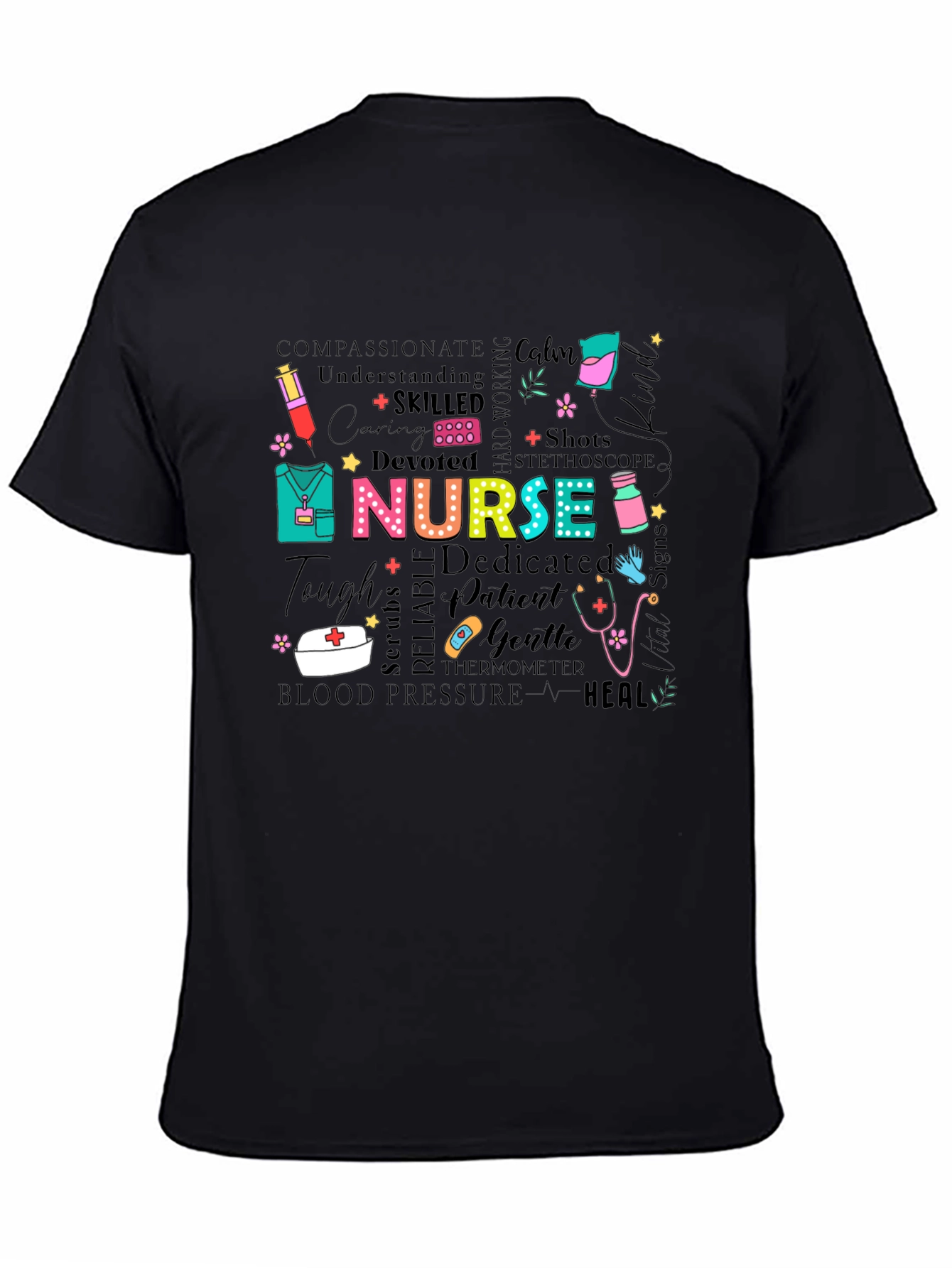 Nurse Graphic T-Shirt - Medical Professional Apparel