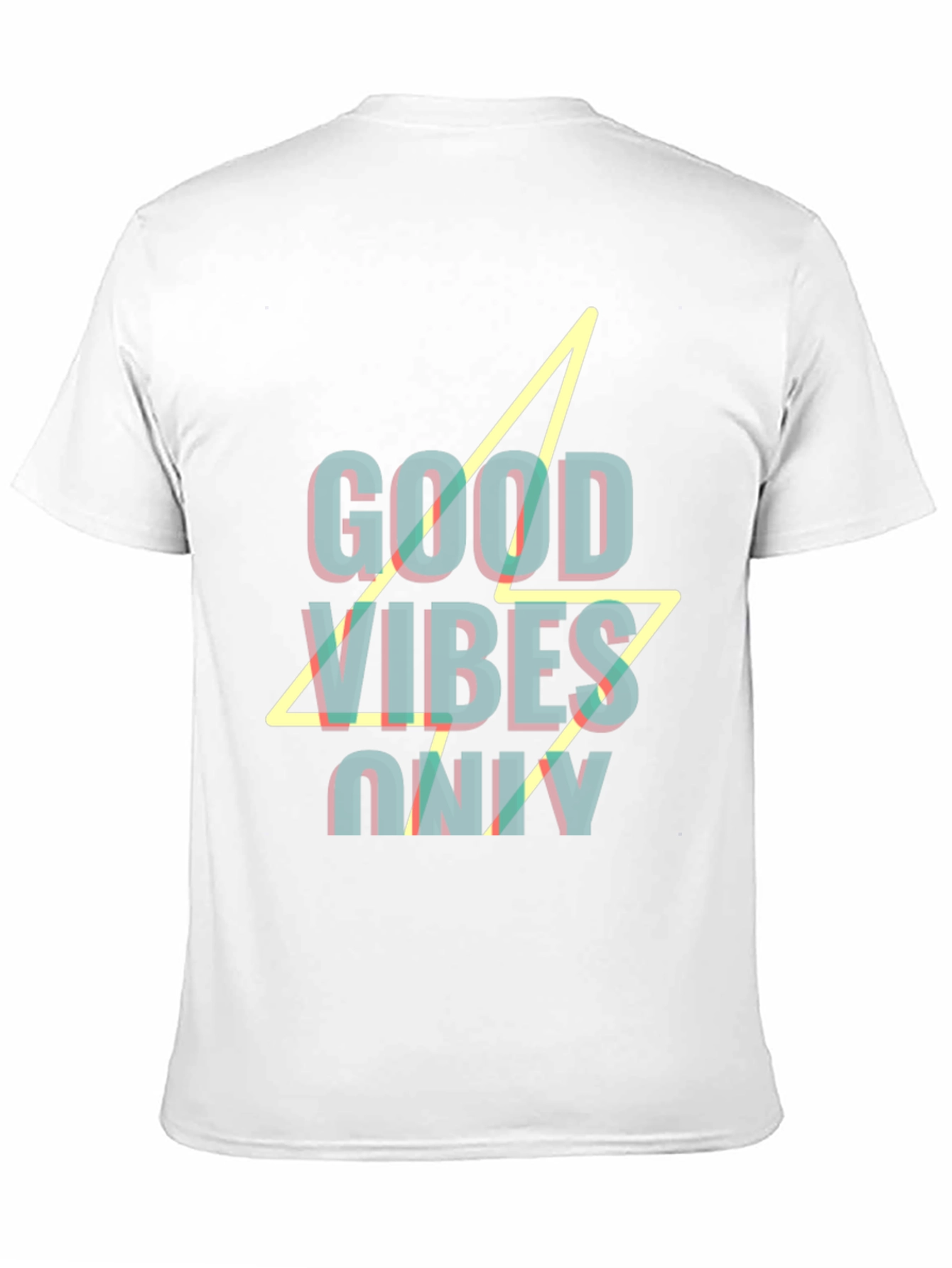 Good Vibes Only Graphic Black T-Shirt