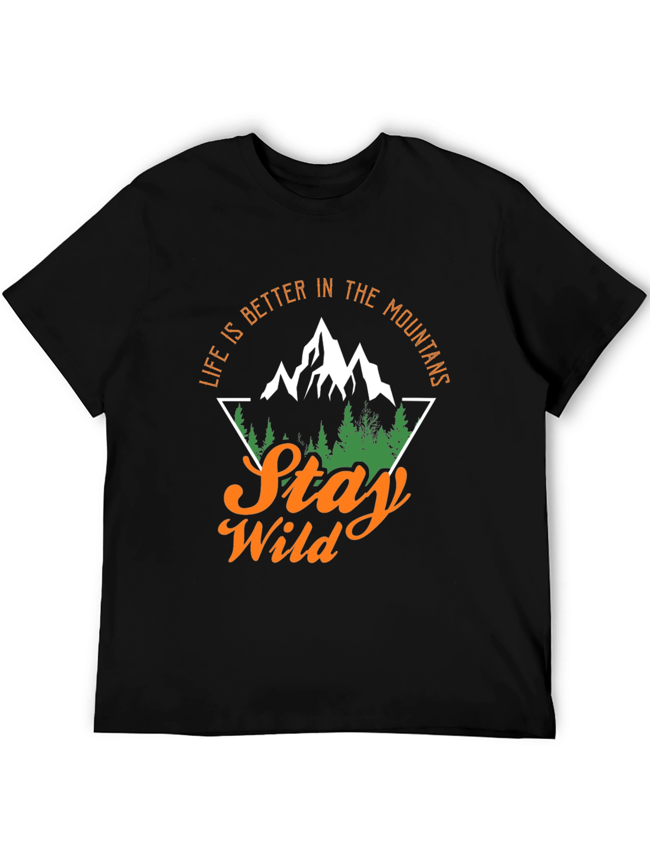 Stay Wild Mountains Graphic Tee