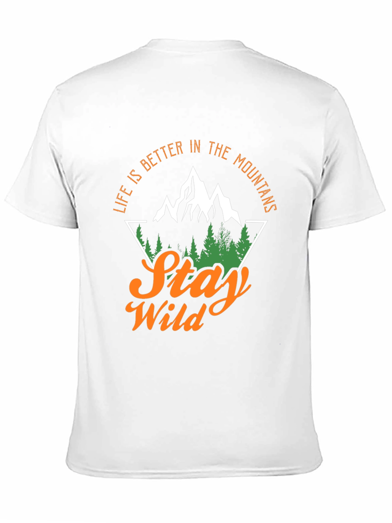 Stay Wild Mountains Graphic Tee