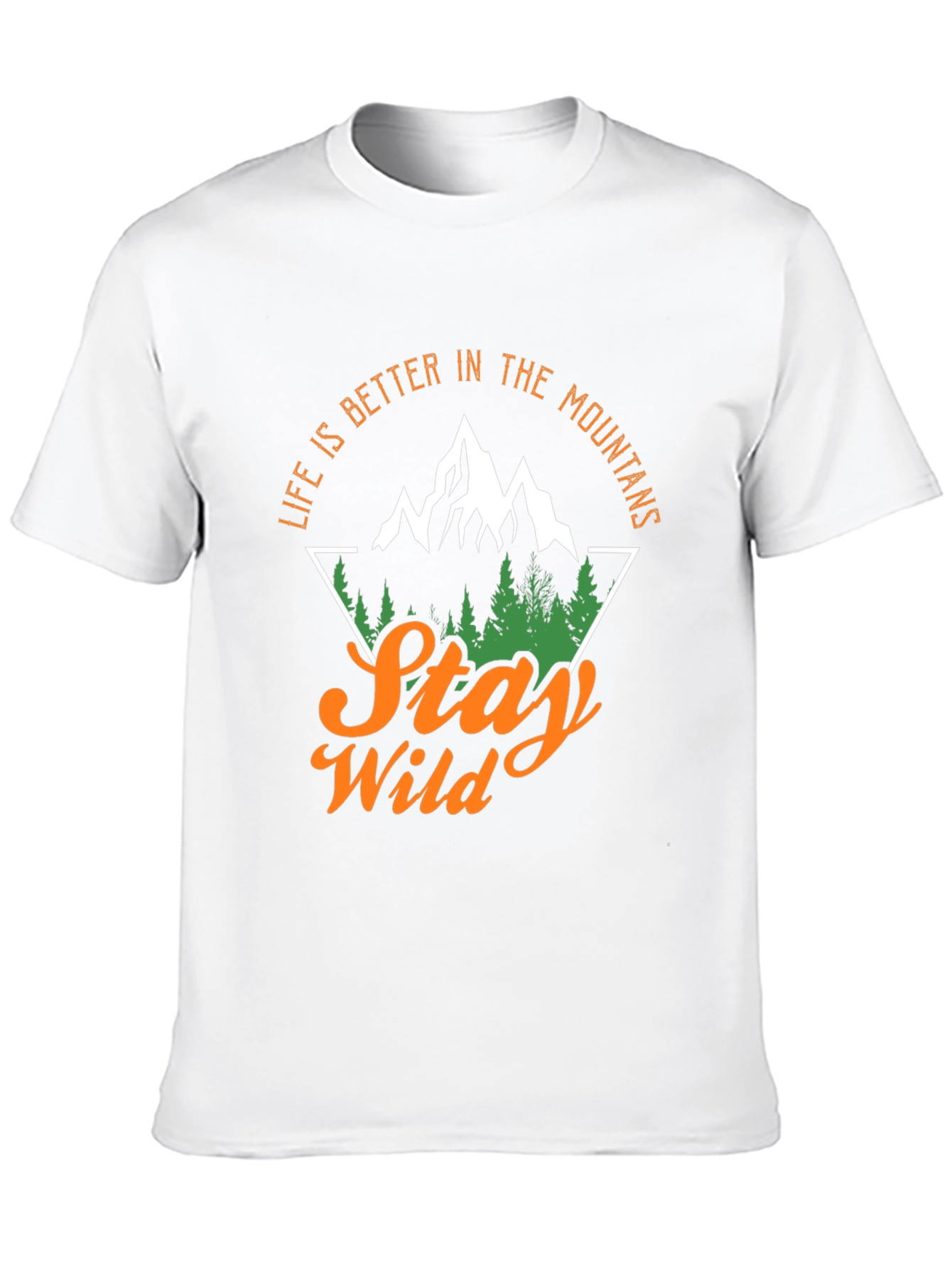 Stay Wild Mountains Graphic Tee