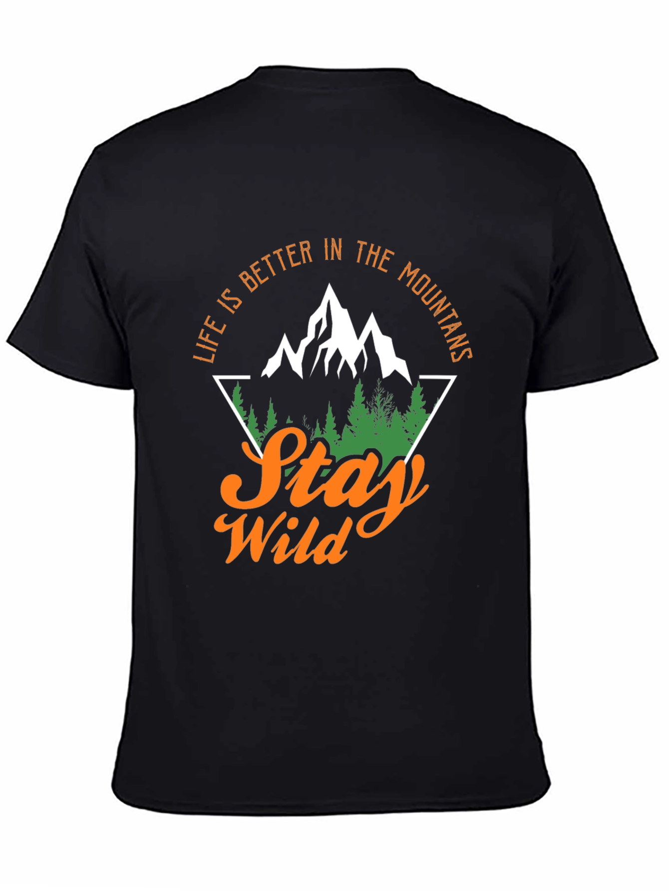 Stay Wild Mountains Graphic Tee