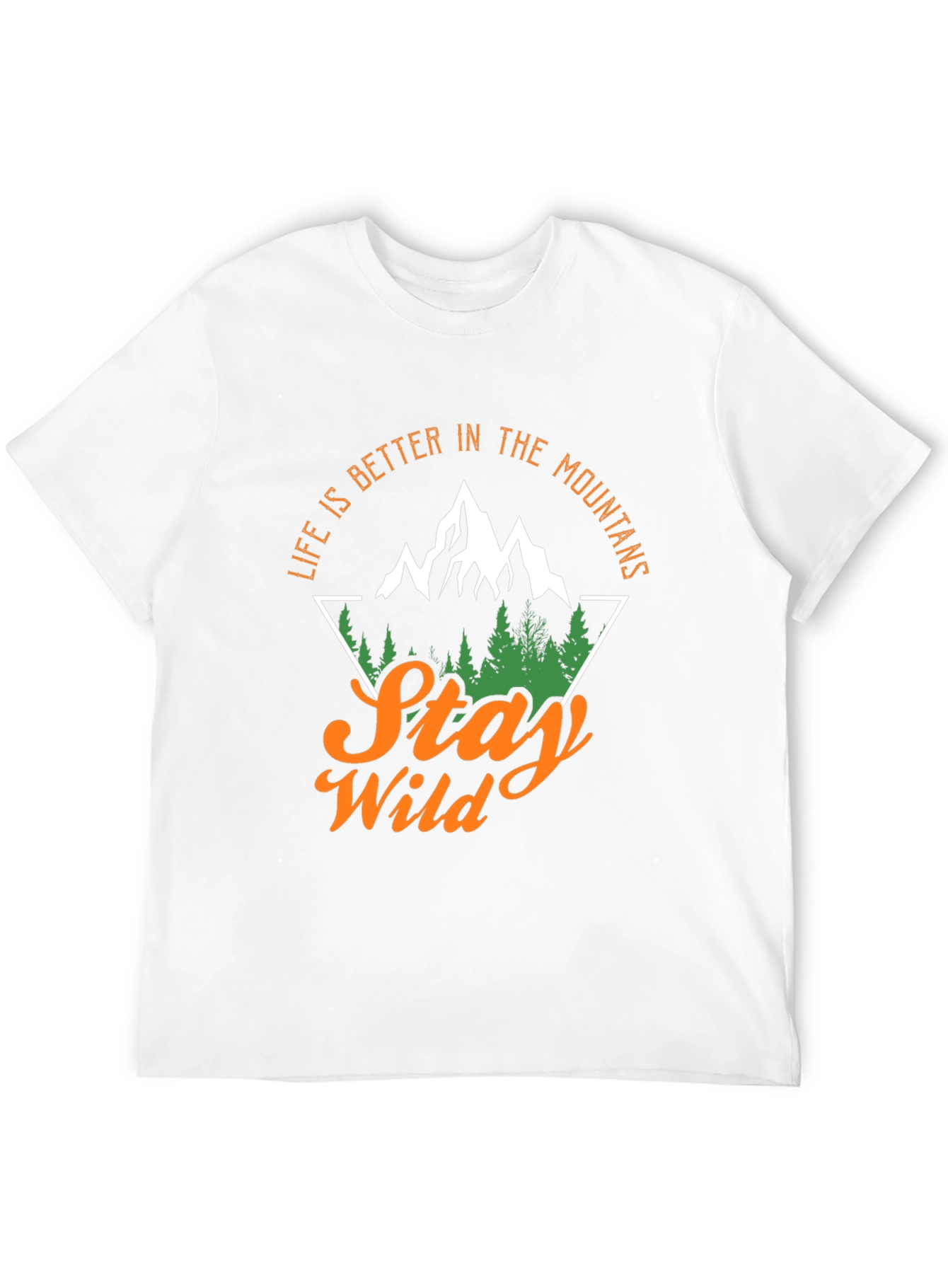 Stay Wild Mountains Graphic Tee