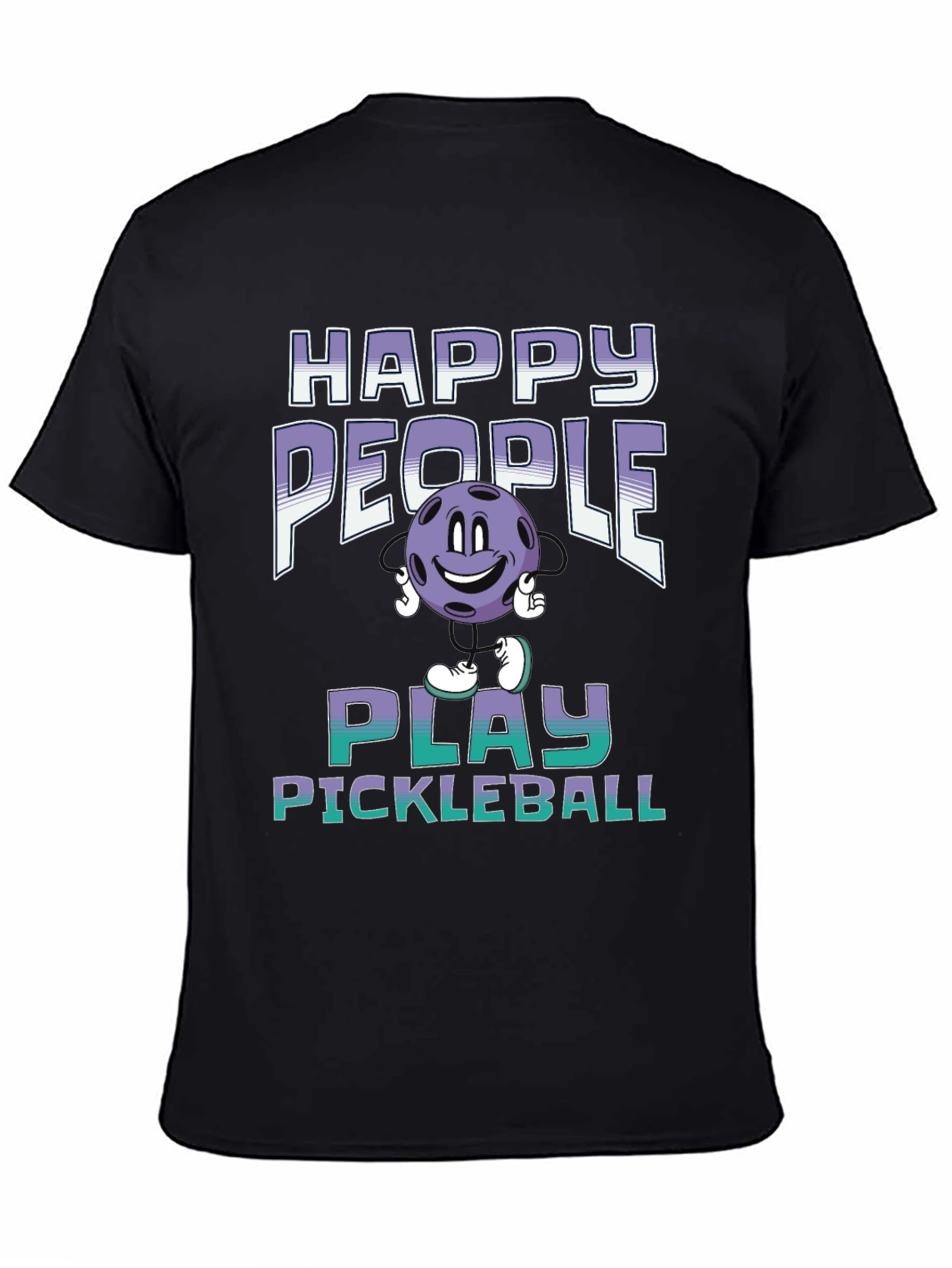 Happy People Play Pickleball T-Shirt