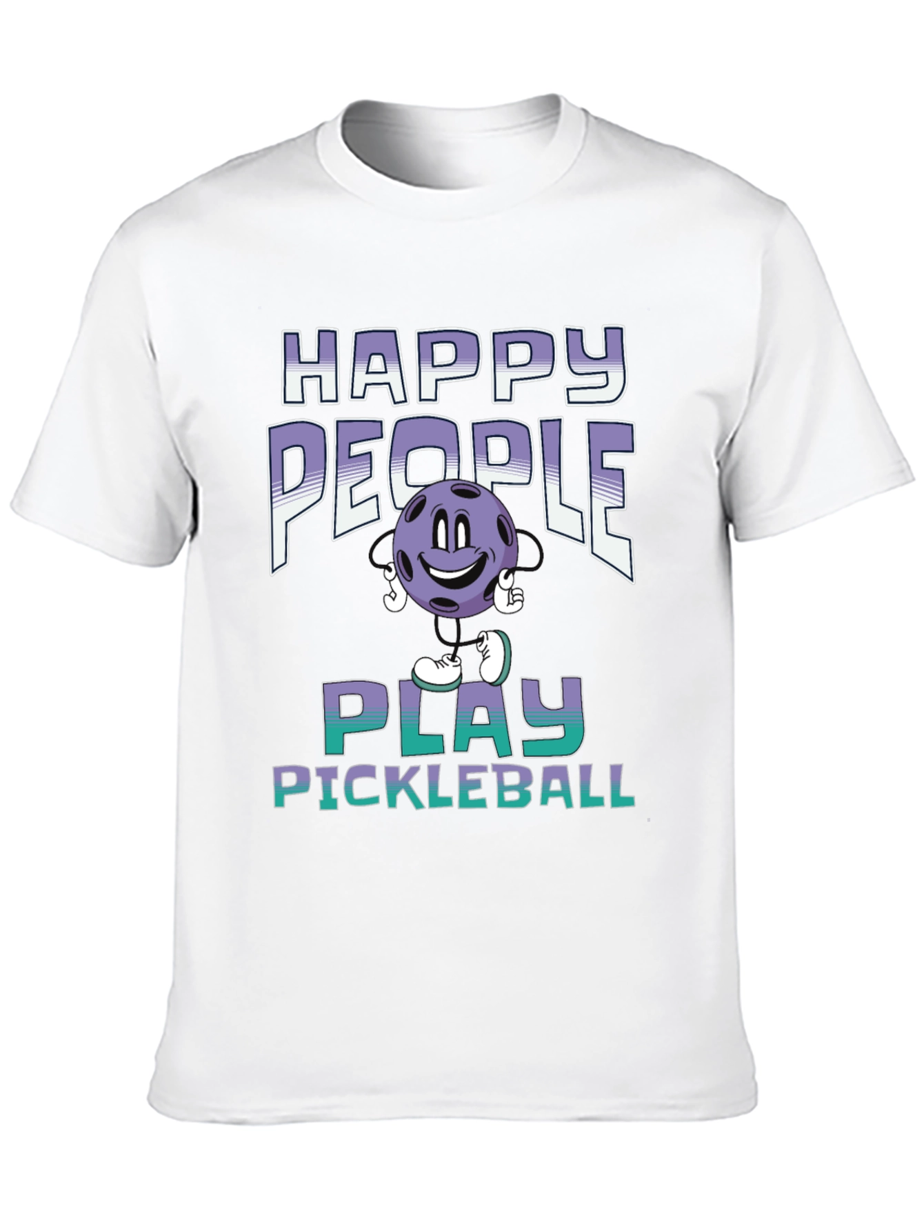Happy People Play Pickleball T-Shirt