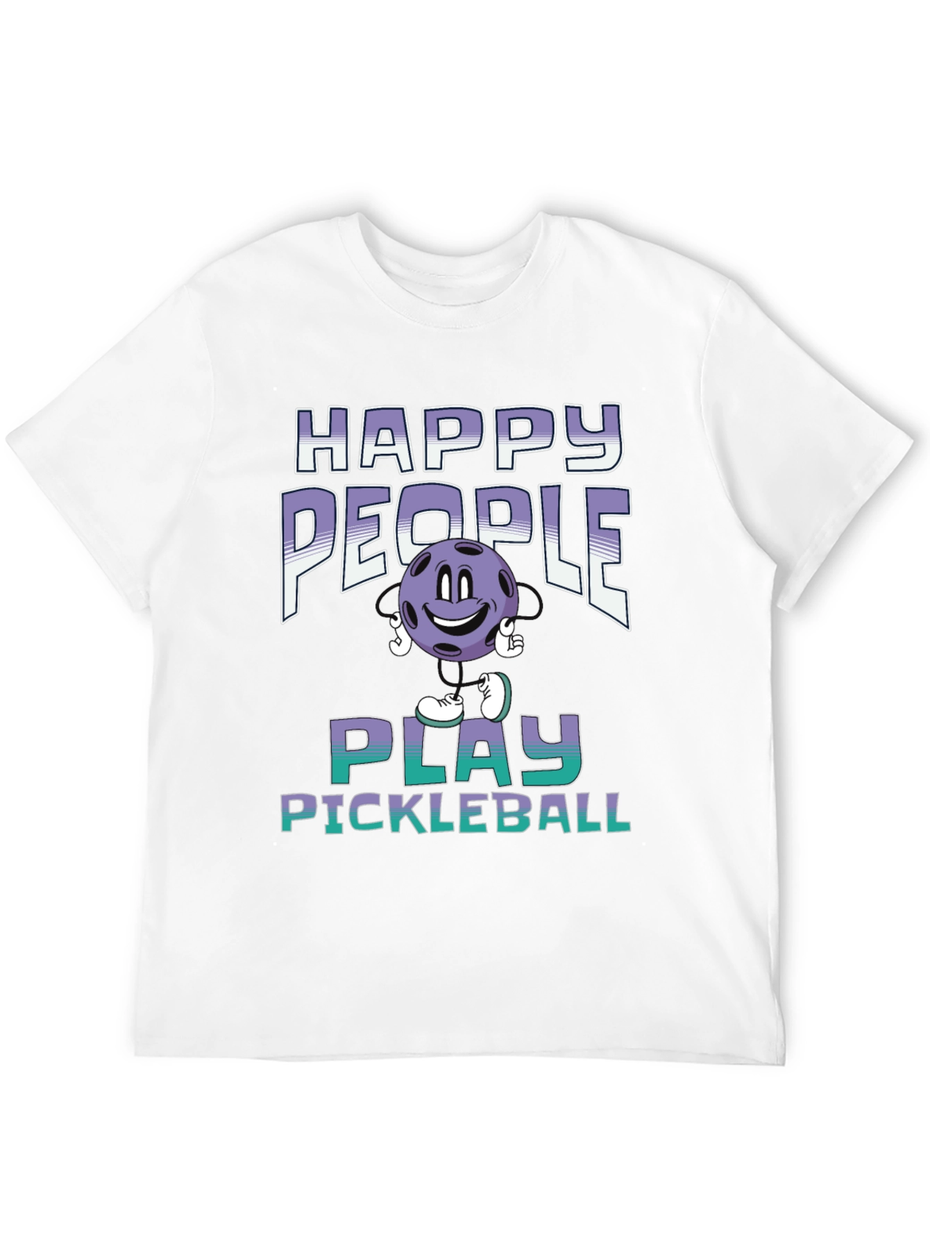 Happy People Play Pickleball T-Shirt