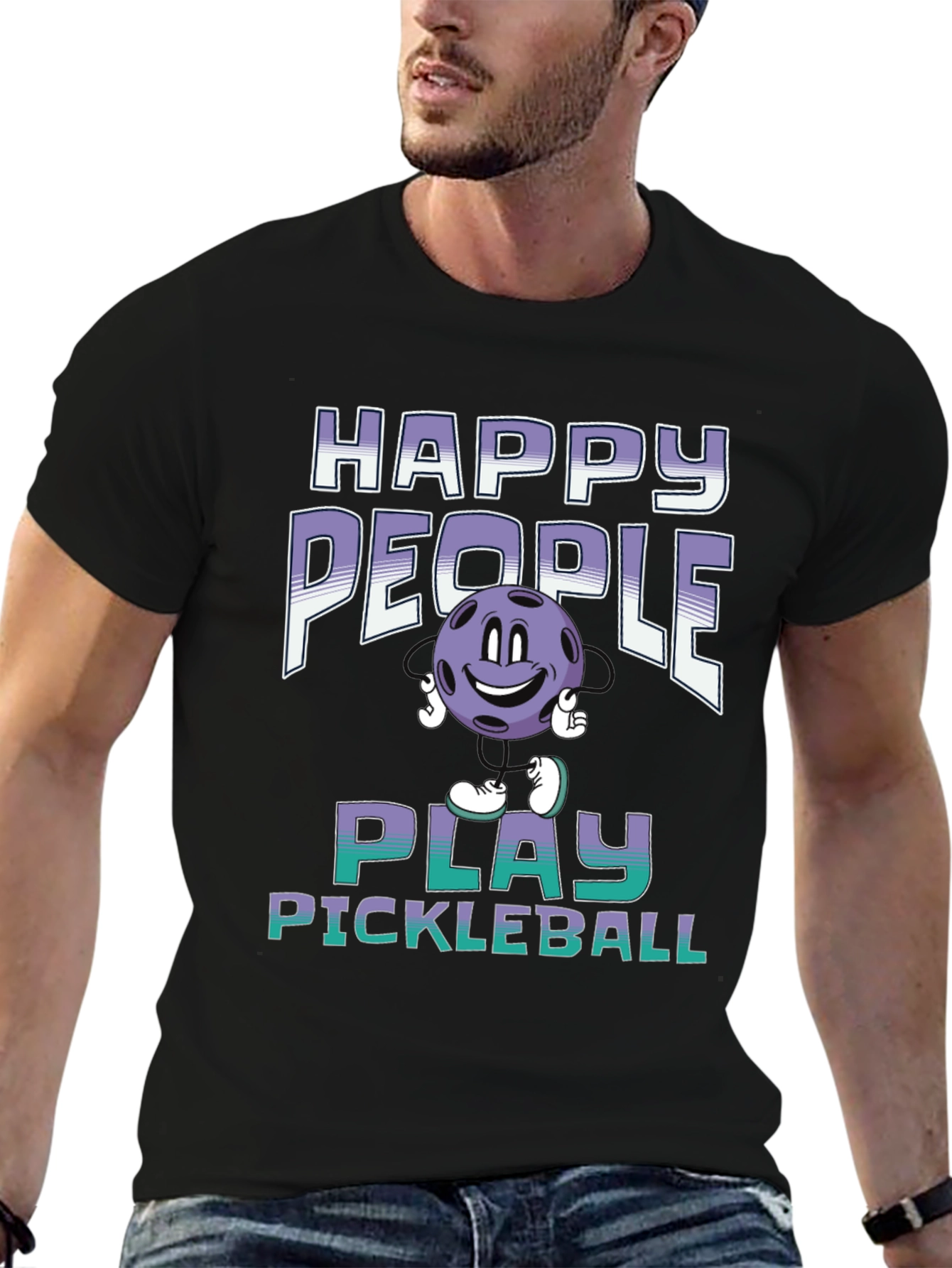 Happy People Play Pickleball T-Shirt